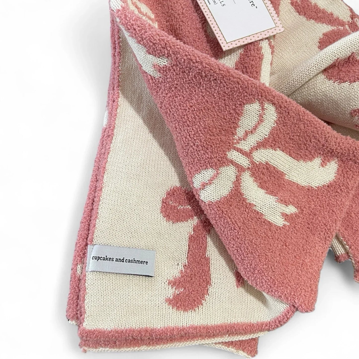 Cupcakes and Cashmere Pastel Pink Knit Kitchen Towel Set - Trendiez U ♥