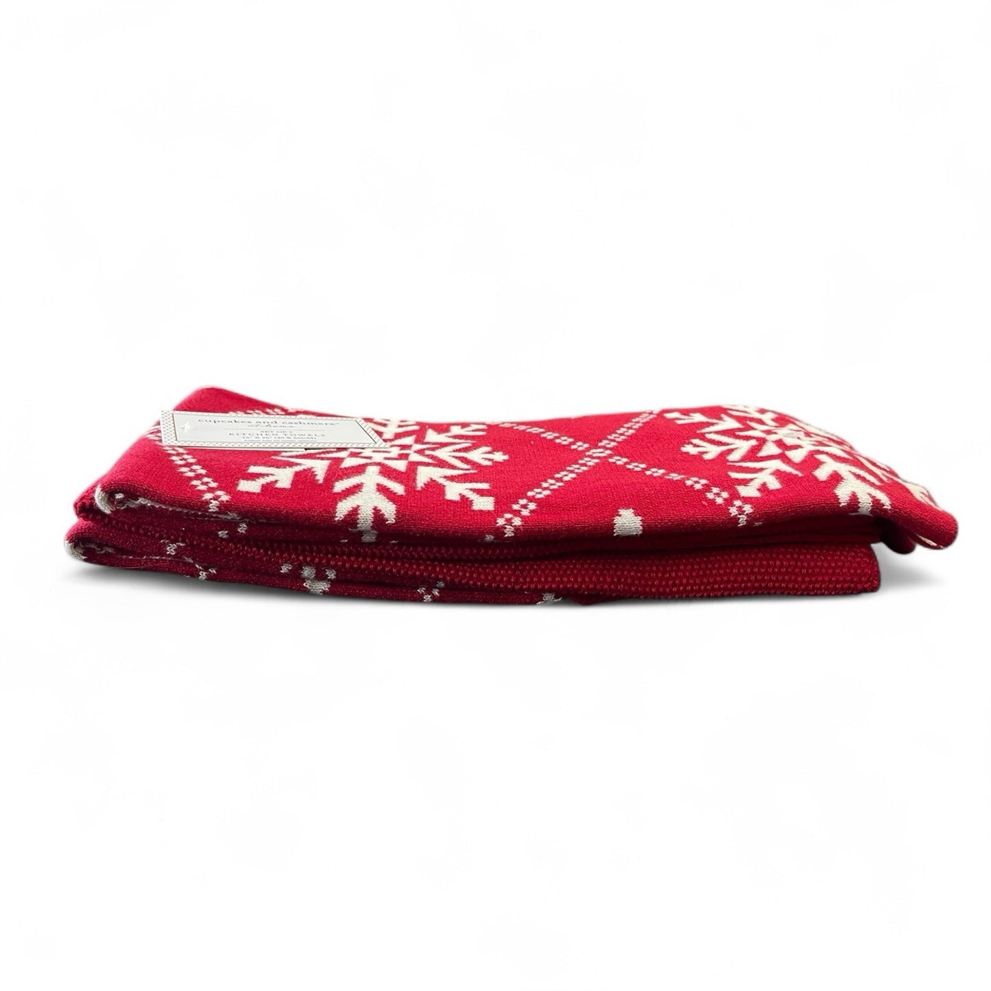 Cupcakes and Cashmere Snowflake Christmas Knit Kitchen Towels – 3 Pack - Trendiez U ♥