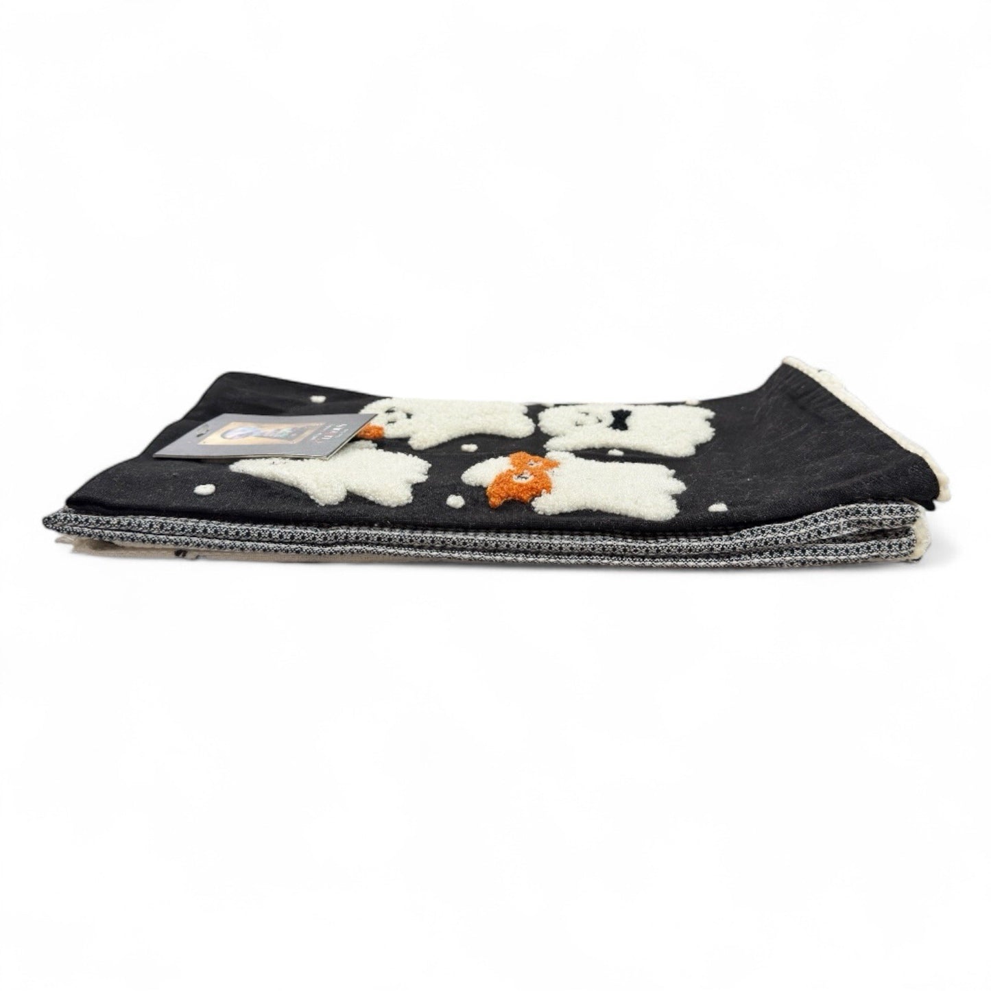 Cynthia Rowley Curious Collection Kitchen Towel Set of 3 Textured Ghosts 20x28” - Trendiez U ♥