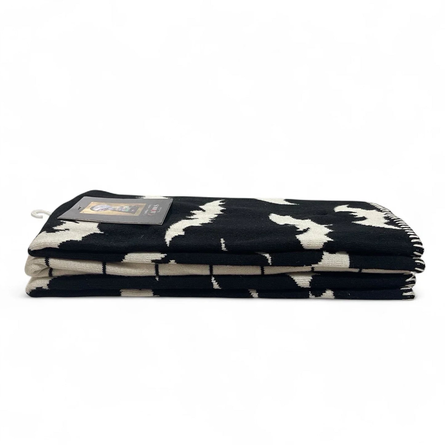 Cynthia Rowley Halloween Bats Knit Kitchen Towel Set, 3-Piece Farmhouse Style - Trendiez U ♥
