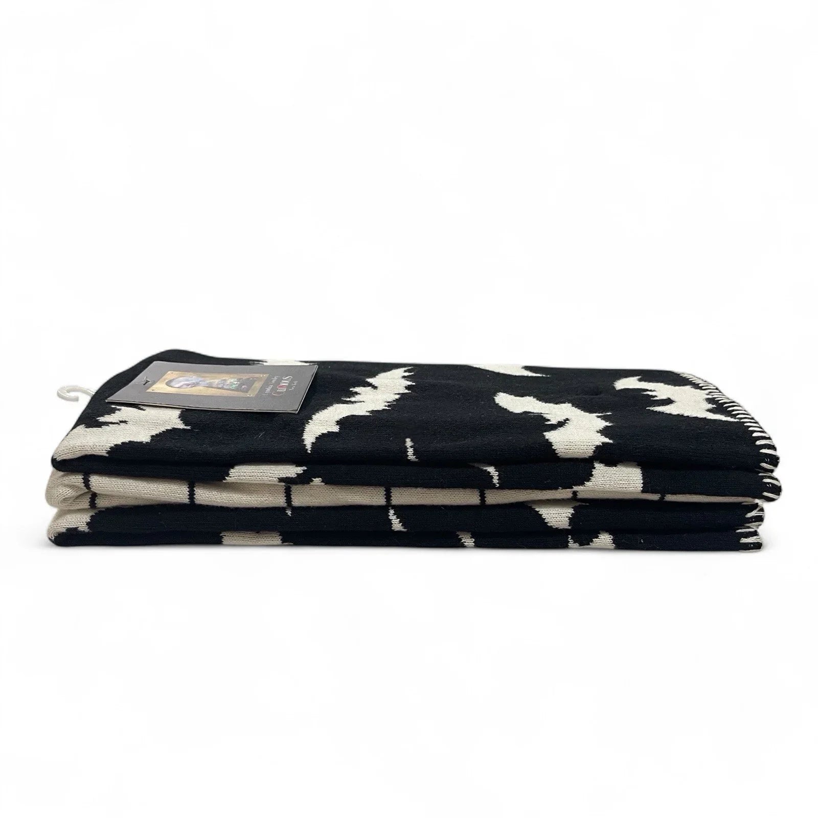 Cynthia Rowley Halloween Bats Knit Kitchen Towel Set, 3-Piece Farmhouse Style - Trendiez U ♥