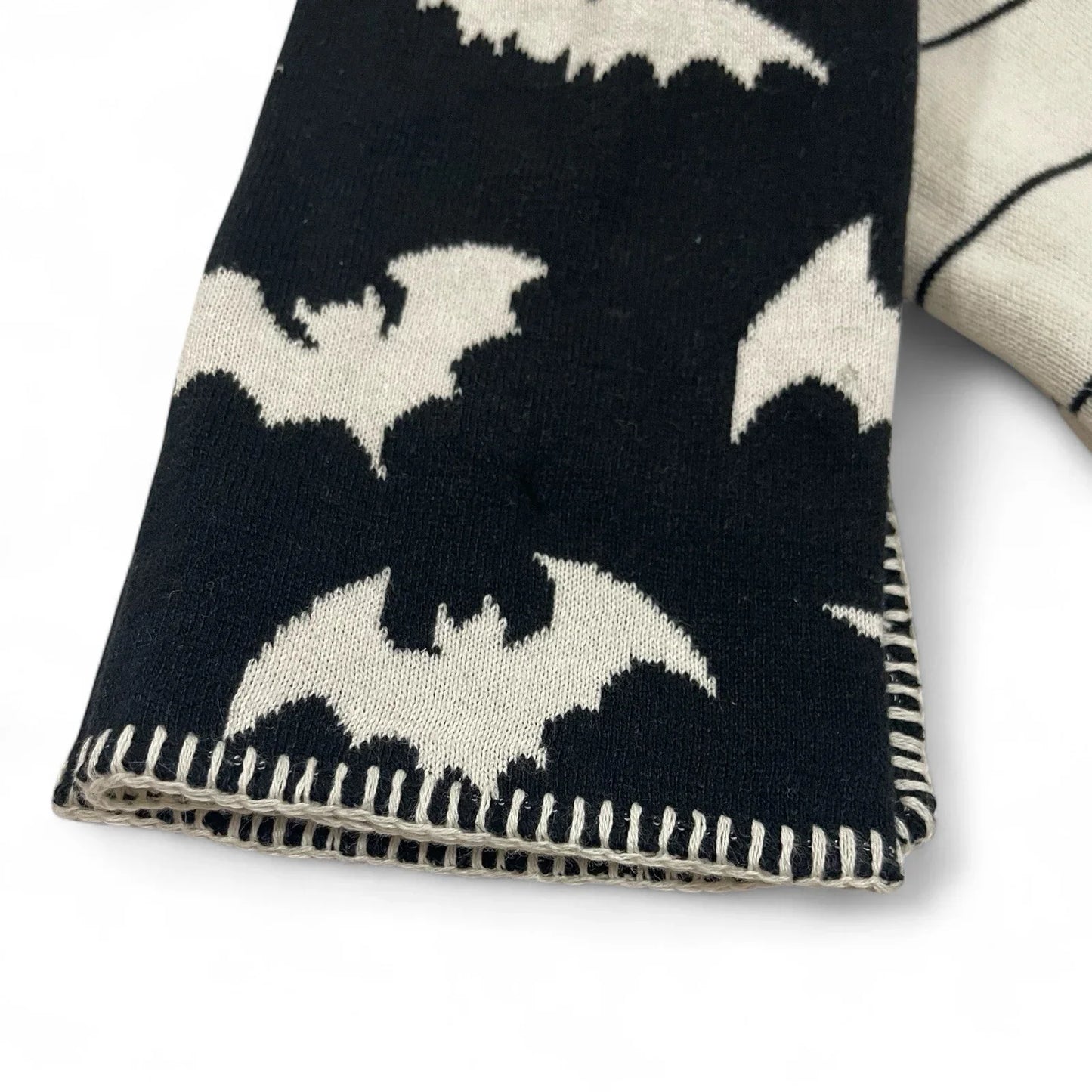 Cynthia Rowley Halloween Bats Knit Kitchen Towel Set, 3-Piece Farmhouse Style - Trendiez U ♥