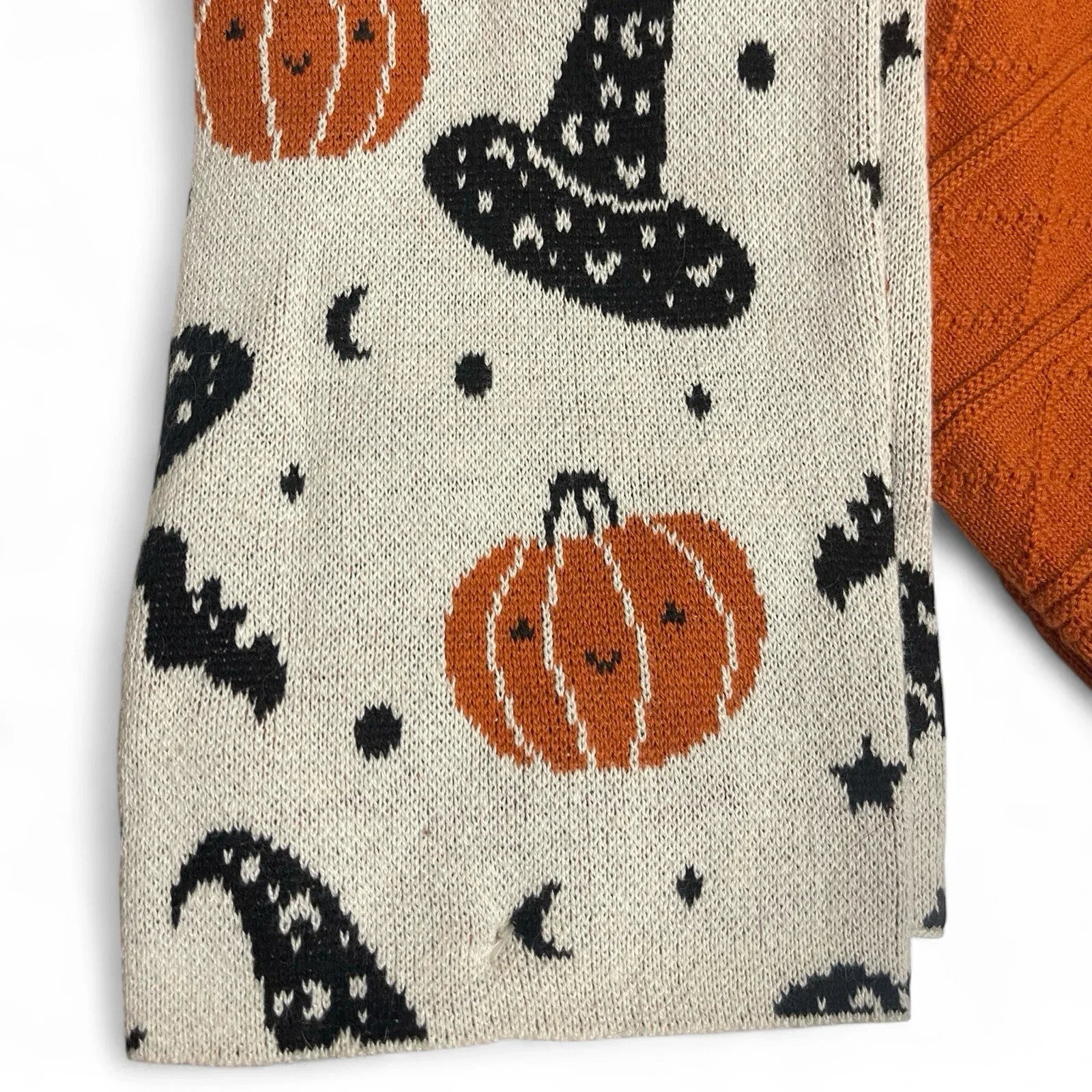 Cynthia Rowley Knit Kitchen Towel Set 3-Piece Halloween Pumpkin - Trendiez U ♥