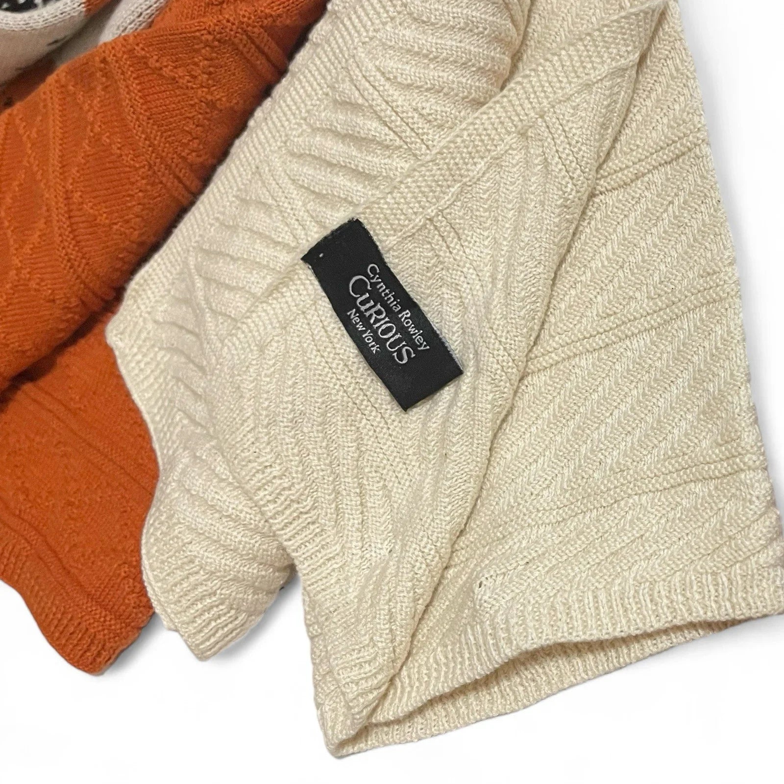 Cynthia Rowley Knit Kitchen Towel Set 3-Piece Halloween Pumpkin - Trendiez U ♥