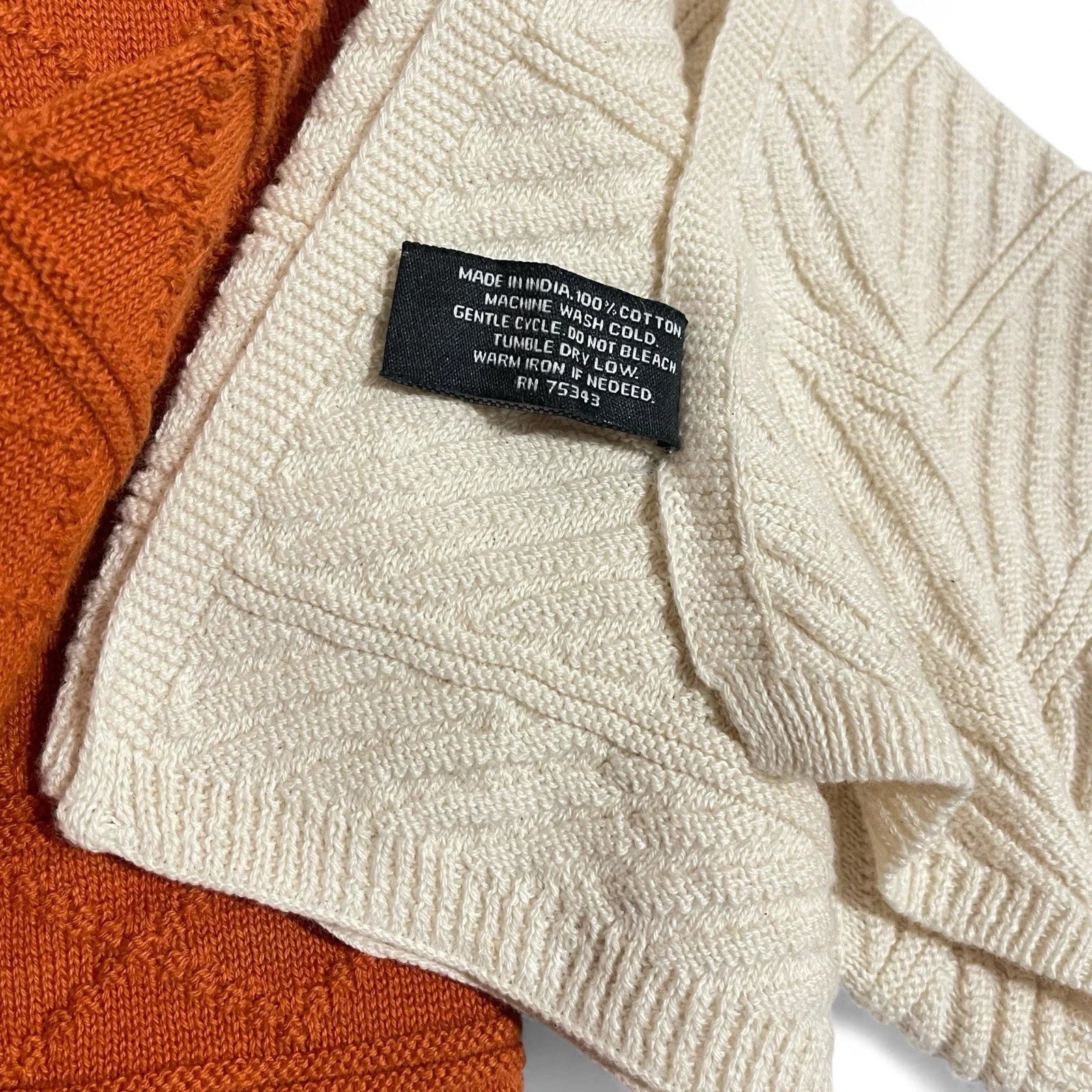 Cynthia Rowley Knit Kitchen Towel Set 3-Piece Halloween Pumpkin - Trendiez U ♥