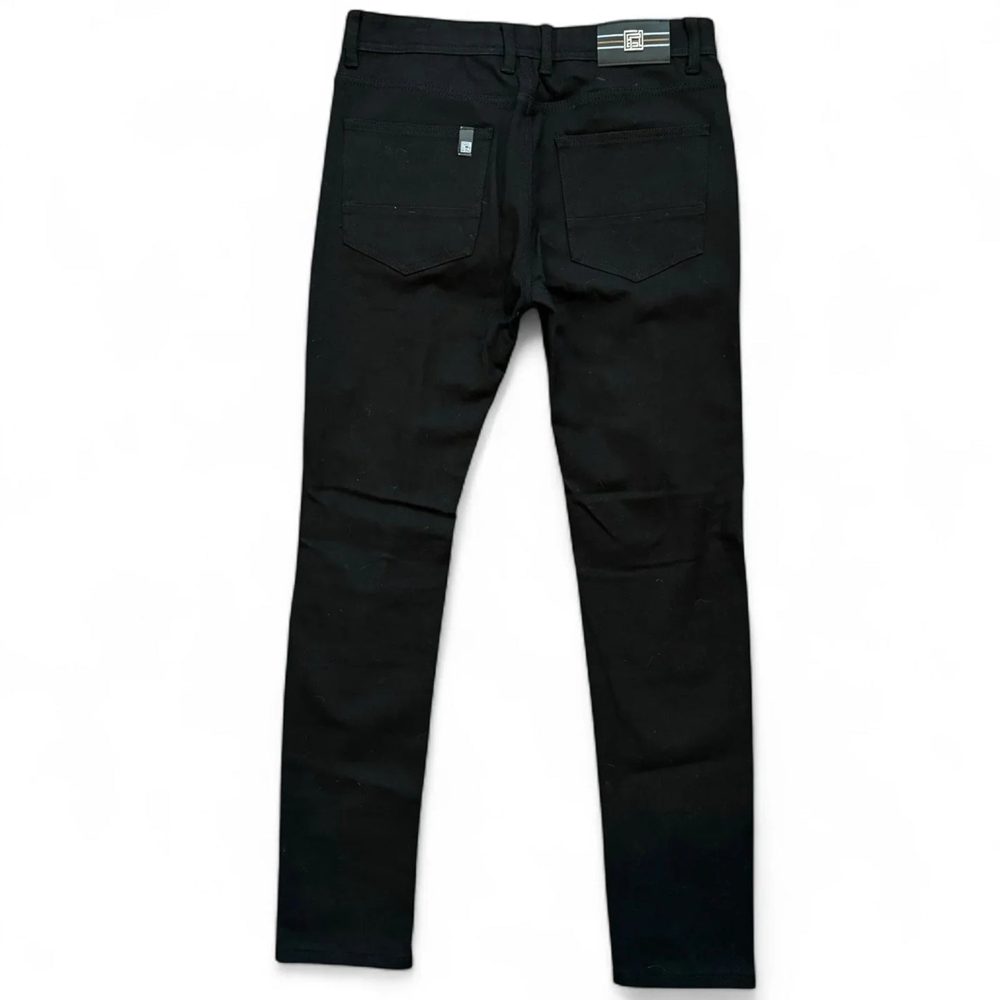 Demolition Men’s Jeans – Black Moto Studden Slim 34x32 - Trendiez U ♥