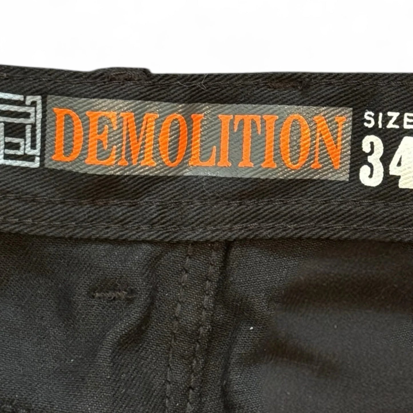 Demolition Men’s Jeans – Black Moto Studden Slim 34x32 - Trendiez U ♥