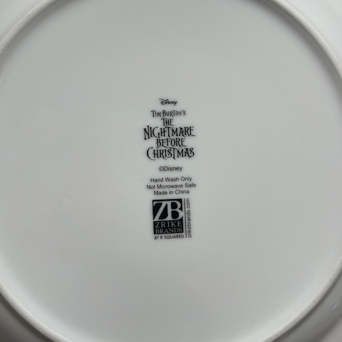 Disney Nightmare Before Christmas Sally Jack Skellington Dinner Plate 10.5” 8” - Trendiez U ♥