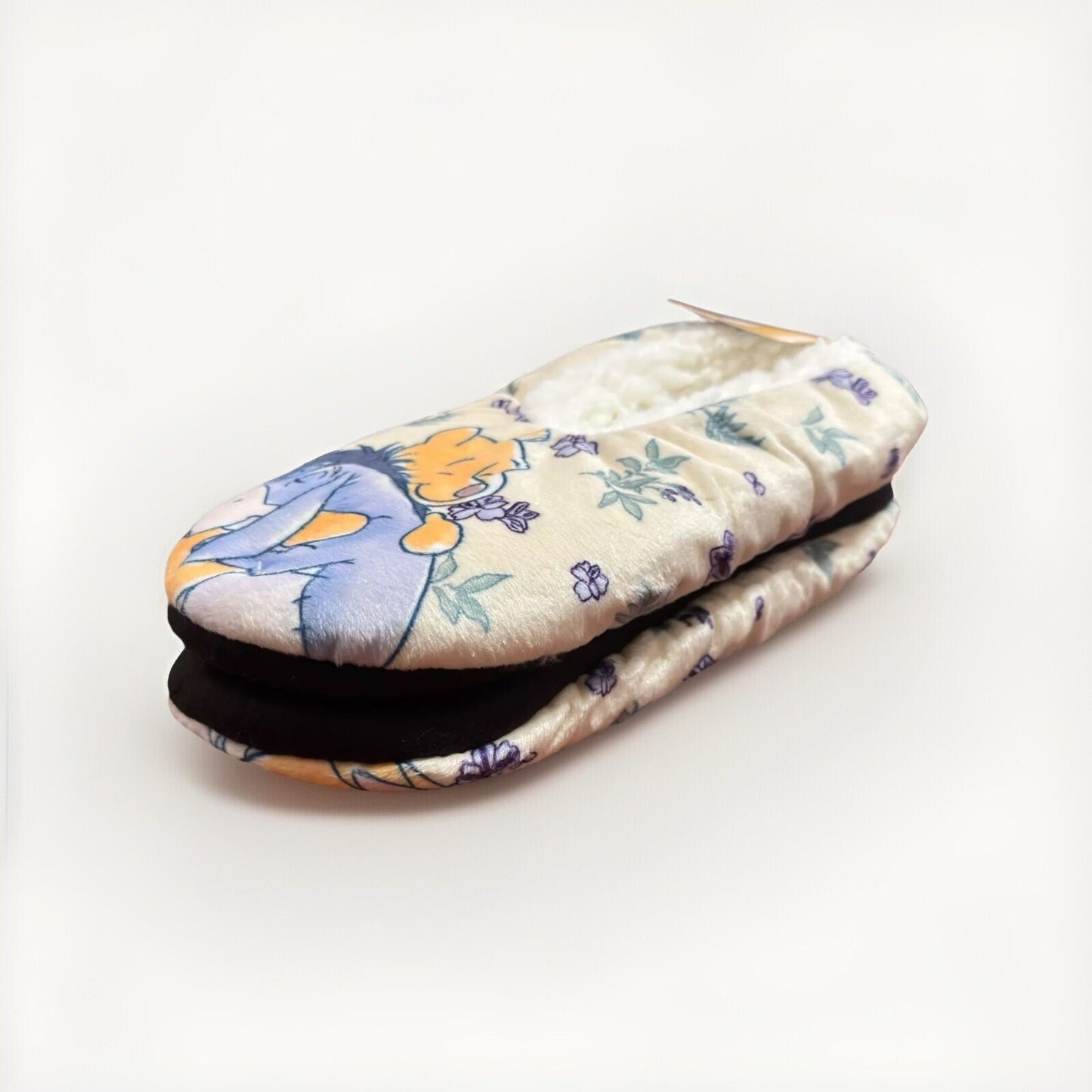 Disney Winnie the Pooh Slipper Booties – Eeyore & Pooh Bear, Non-Slip - Trendiez U ♥