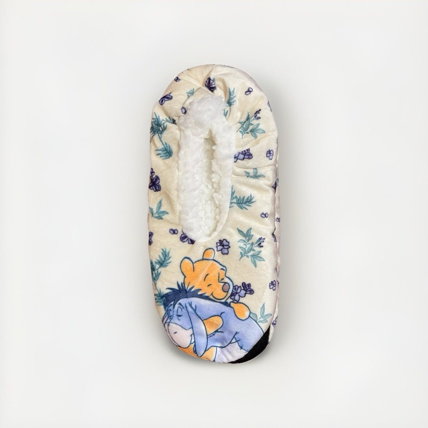 Disney Winnie the Pooh Slipper Booties – Eeyore & Pooh Bear, Non-Slip - Trendiez U ♥