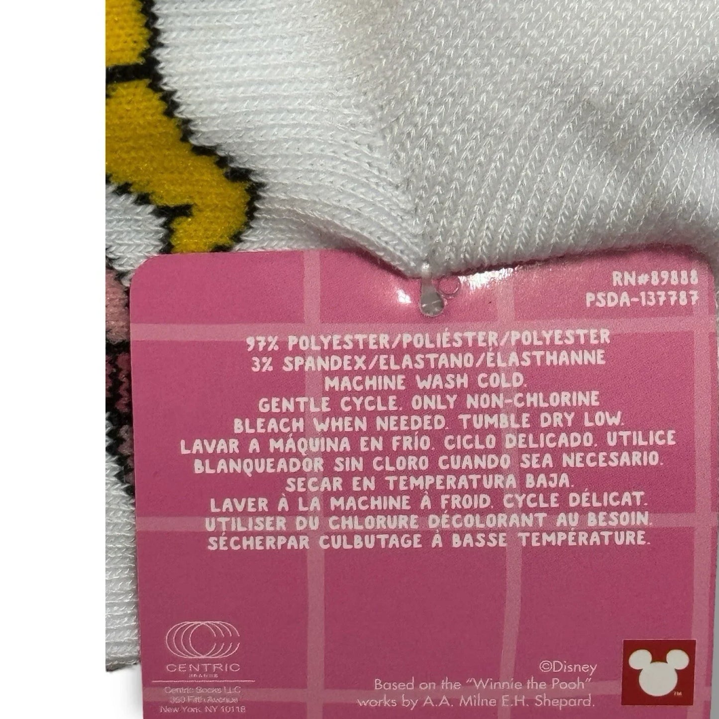 Disney Winnie the Pooh Women’s Ankle Socks – 5-Pack Hearts, Size 4-10 - Trendiez U ♥