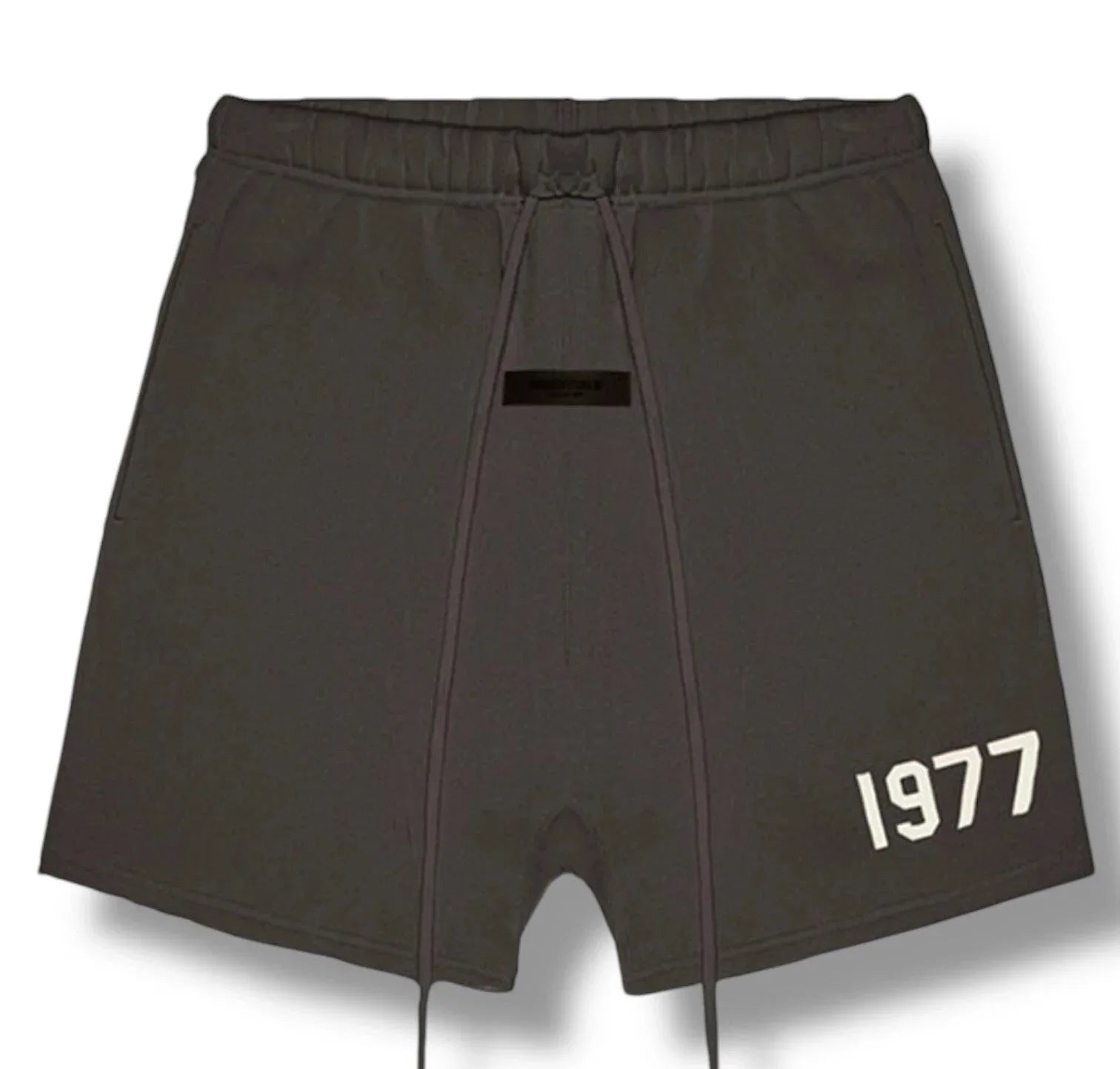 Fear Of God Essentials 1977 Iron Black Fleece Shorts Size XS - Trendiez U ♥