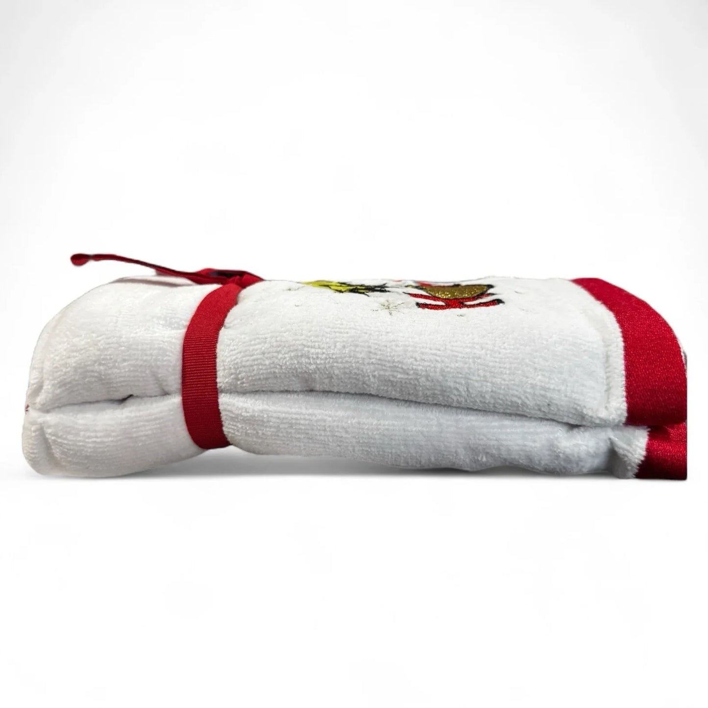 Grinch Dr. Suess Ho Ho 2pk Hand Towels Christmas Holiday Bathroom Decor - Trendiez U ♥