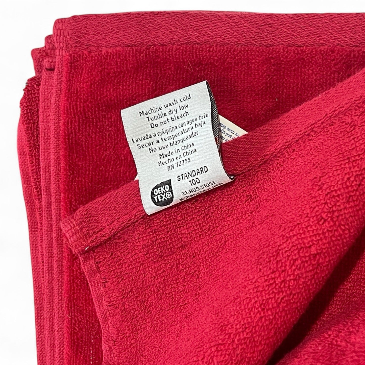 Happy Holidays Christmas 3pc Bath Towel Set Embroidered Cotton Vintage-Inspired - Trendiez U ♥
