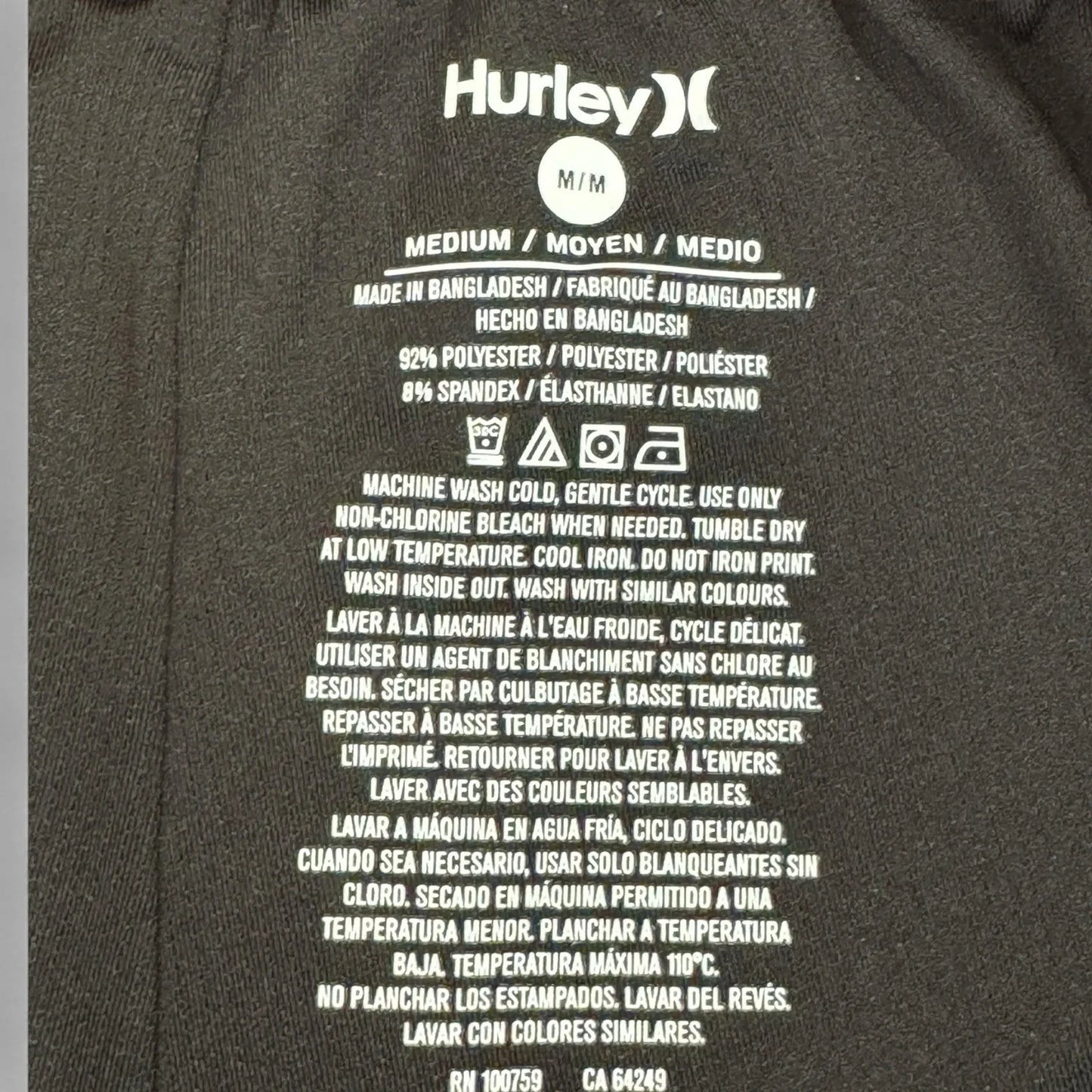 Hurley Men’s Volley Swim Shorts – Light Blue Pineapple, Medium - Trendiez U ♥