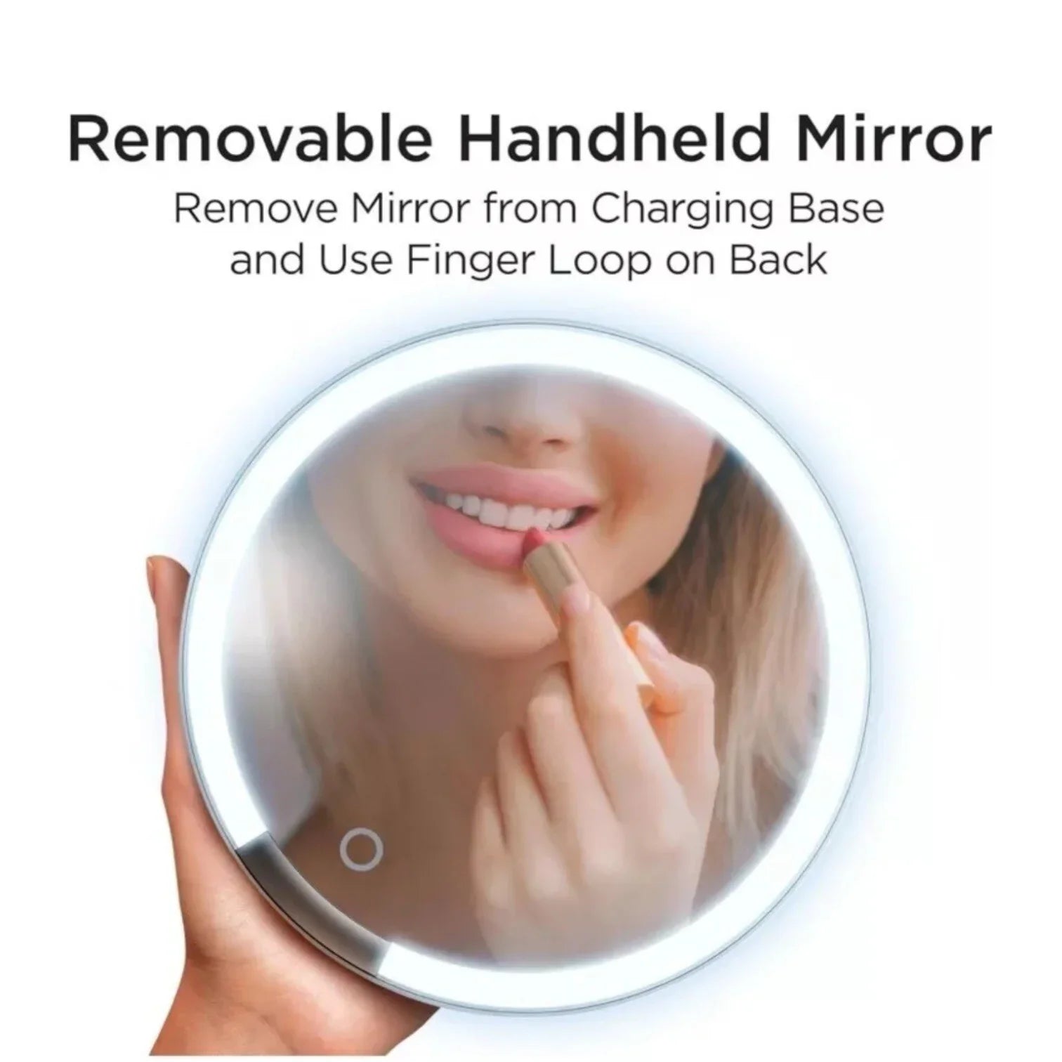 iHome Apple Portable Compact Lighted Makeup Mirror and Bluetooth Speaker - Trendiez U ♥