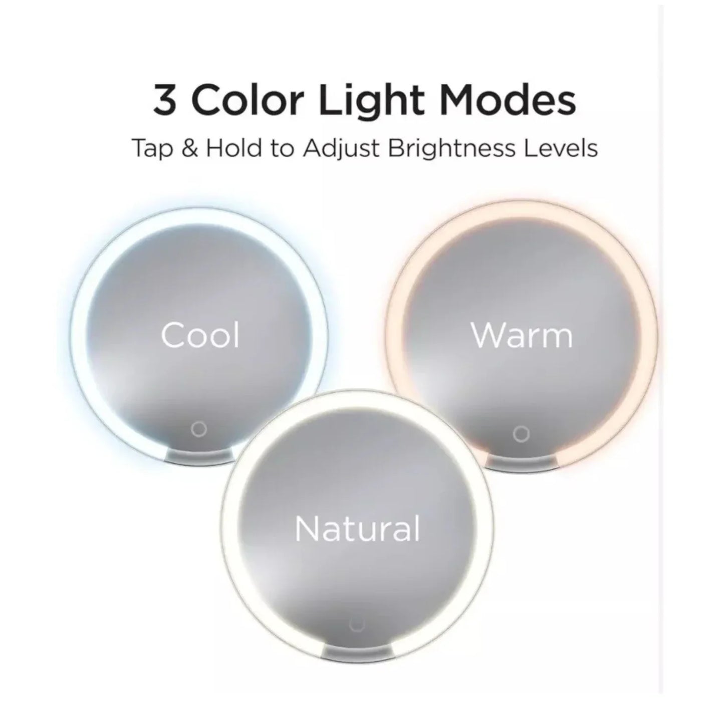 iHome Apple Portable Compact Lighted Makeup Mirror and Bluetooth Speaker - Trendiez U ♥