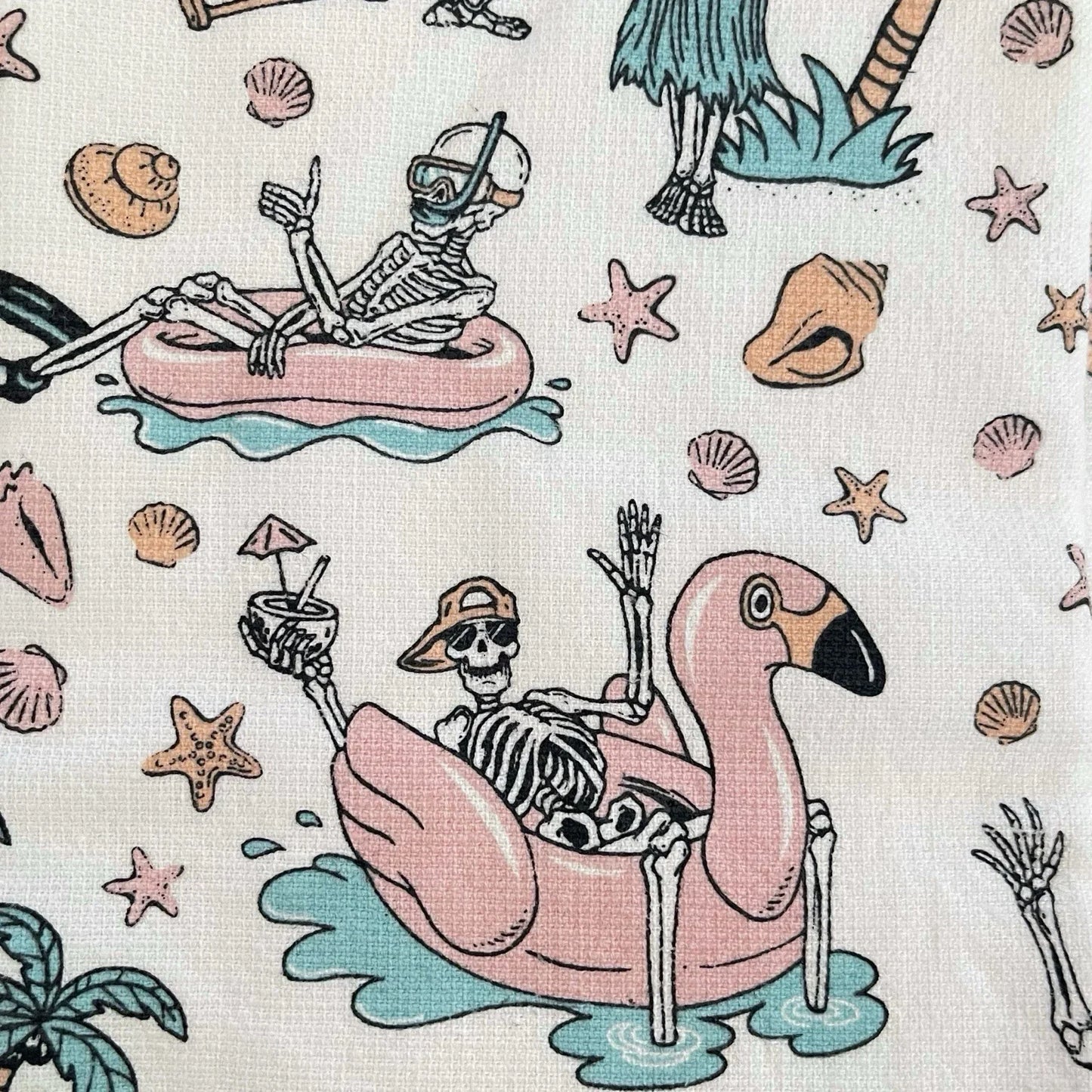 Isaac Mizrahi Summer Skeletons Kitchen Towel Set 3-Piece - Trendiez U ♥