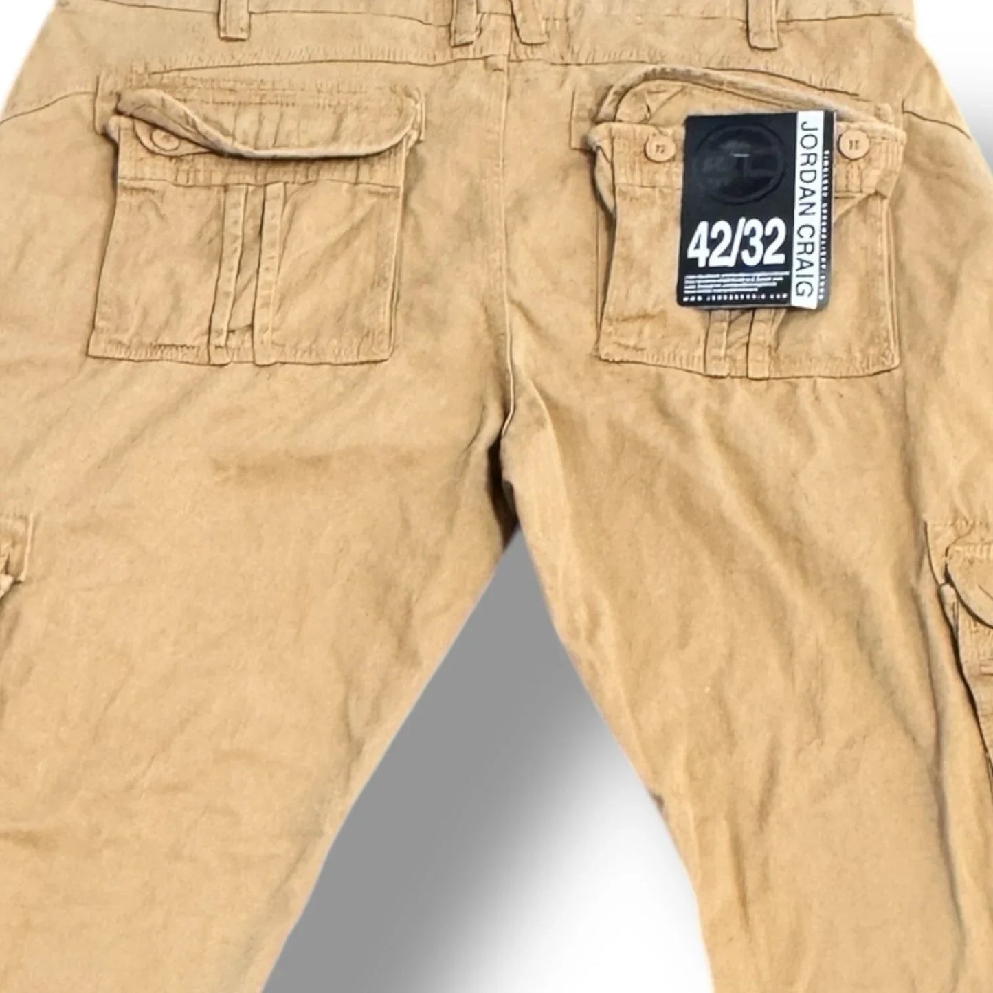 Jordan Craig Xavier OG Tapered Cargo Pants (Wheat) - Trendiez U ♥