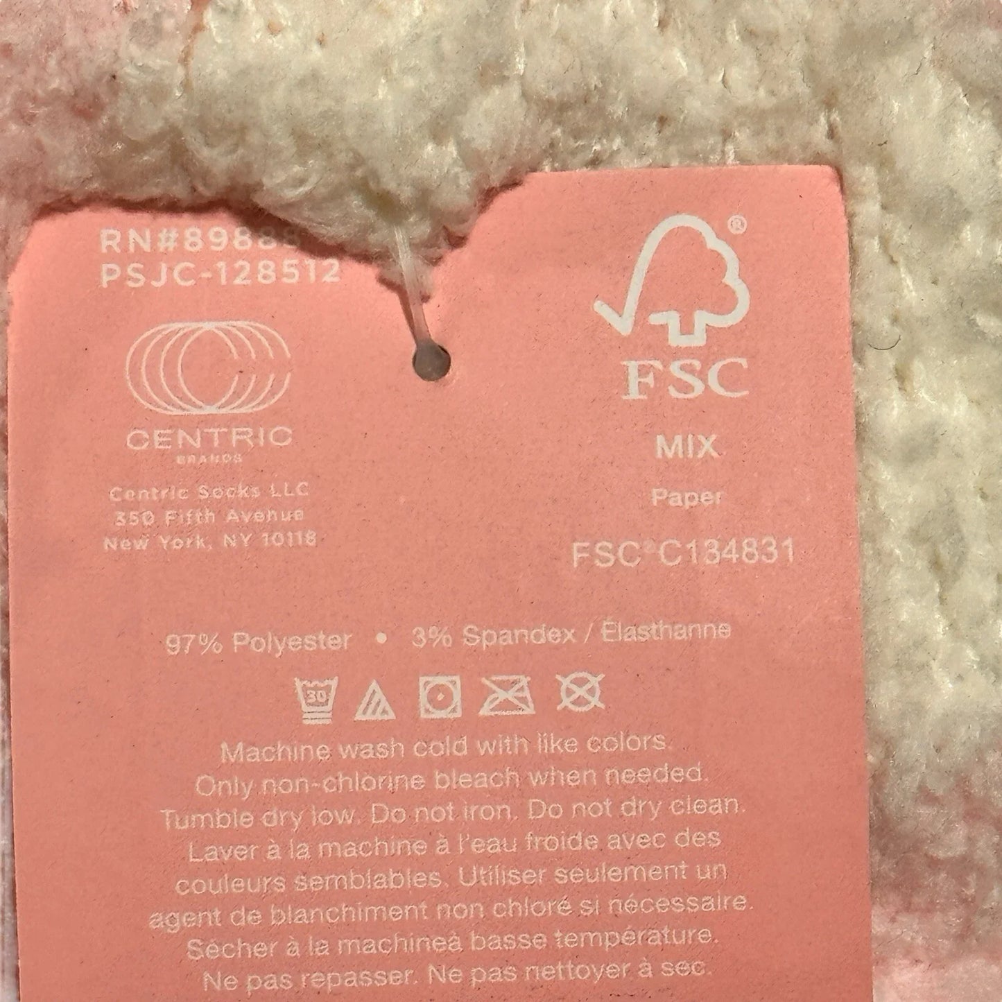 Juicy Couture Hot Pink Fuzzy Socks – 4-Pair Pack, Hearts - Trendiez U ♥