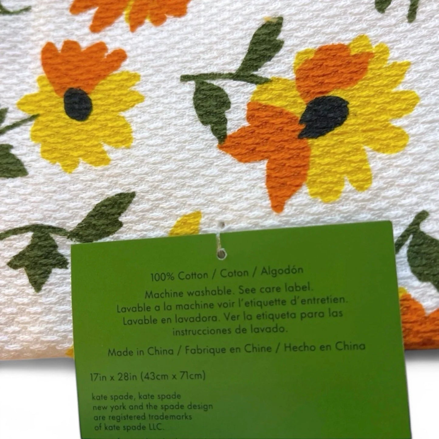 Kate Spade Cotton Kitchen Towel Set : Floral - Trendiez U ♥