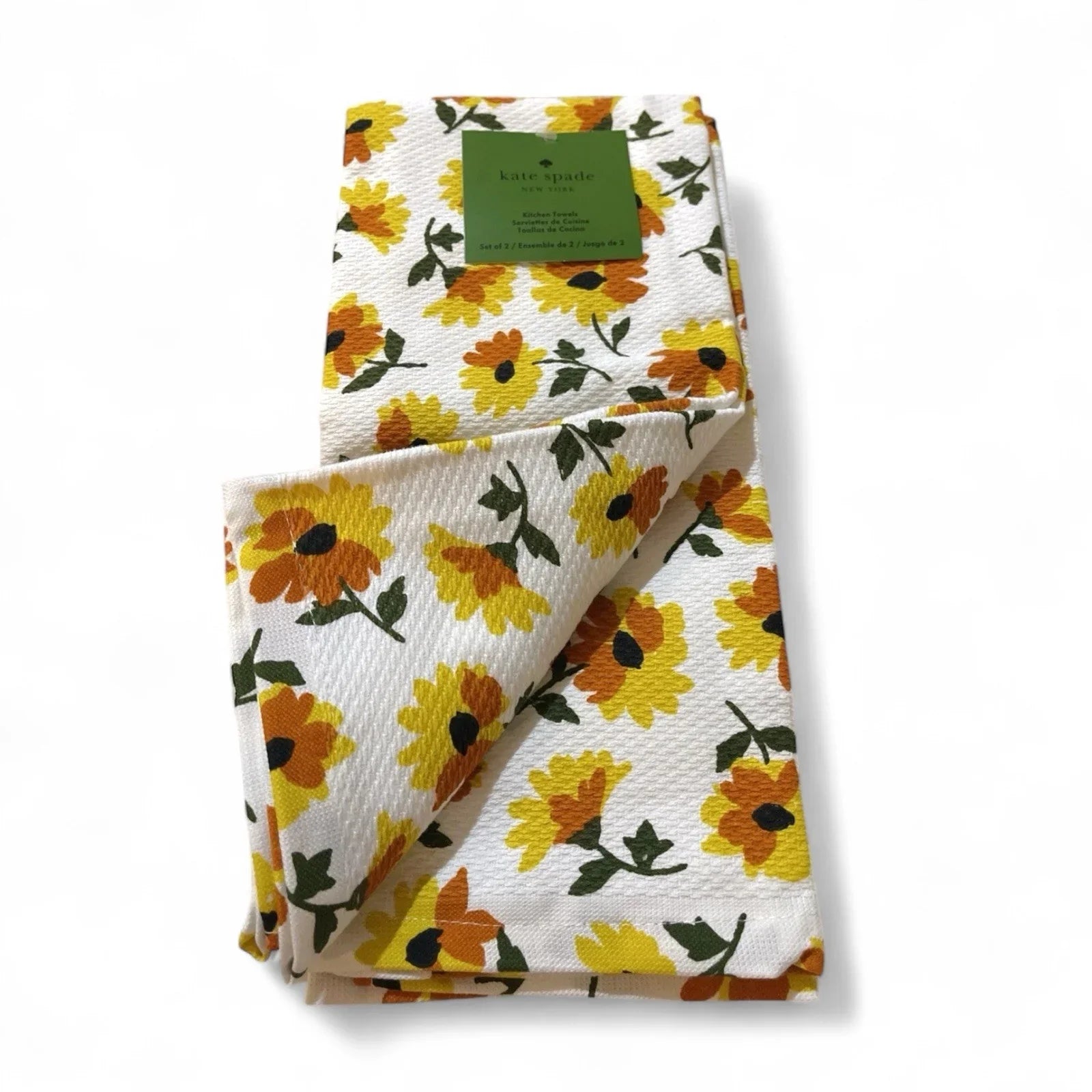 Kate Spade Cotton Kitchen Towel Set : Floral - Trendiez U ♥