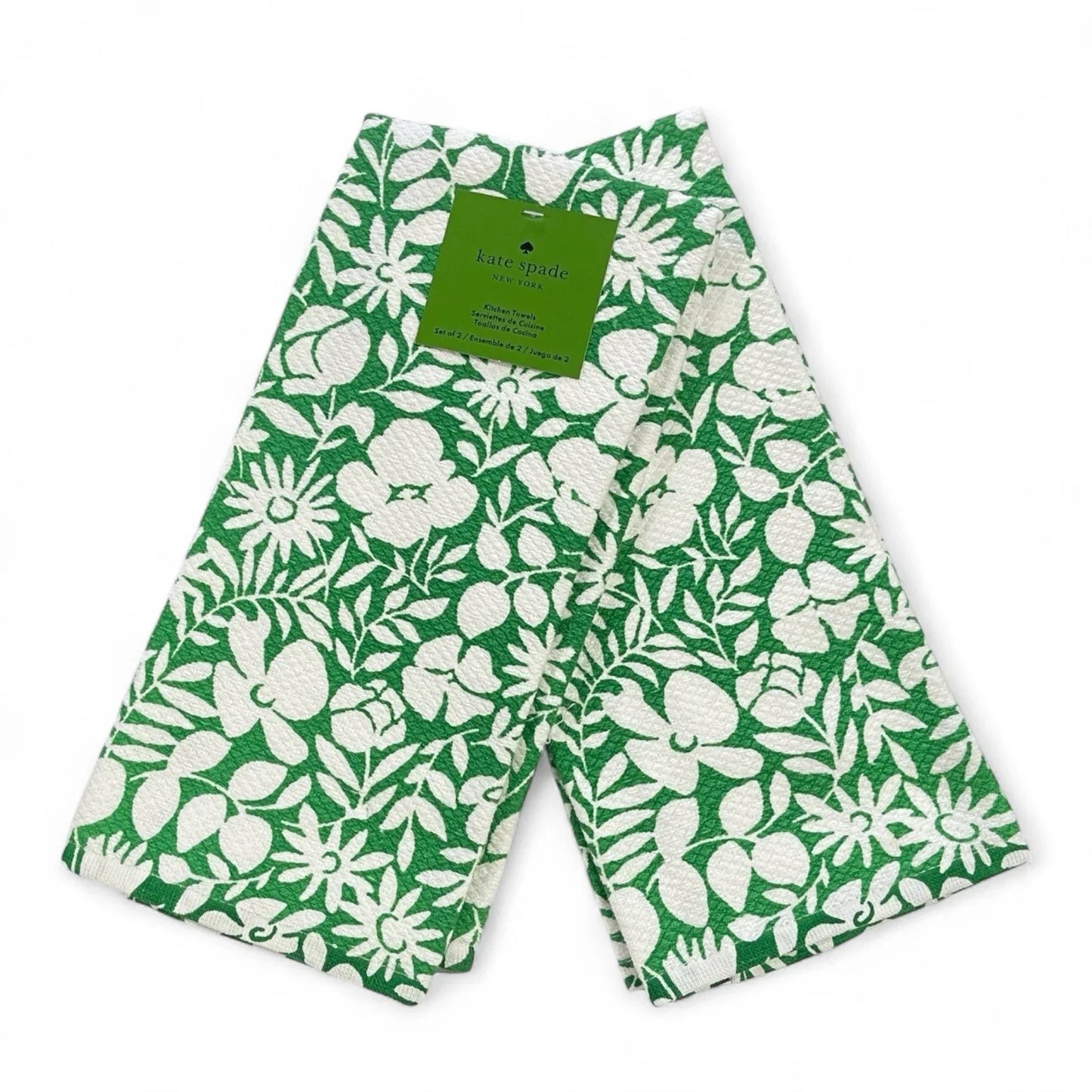 Kate Spade Kitchen Dish Towels – 2-Pack Floral Design - Trendiez U ♥