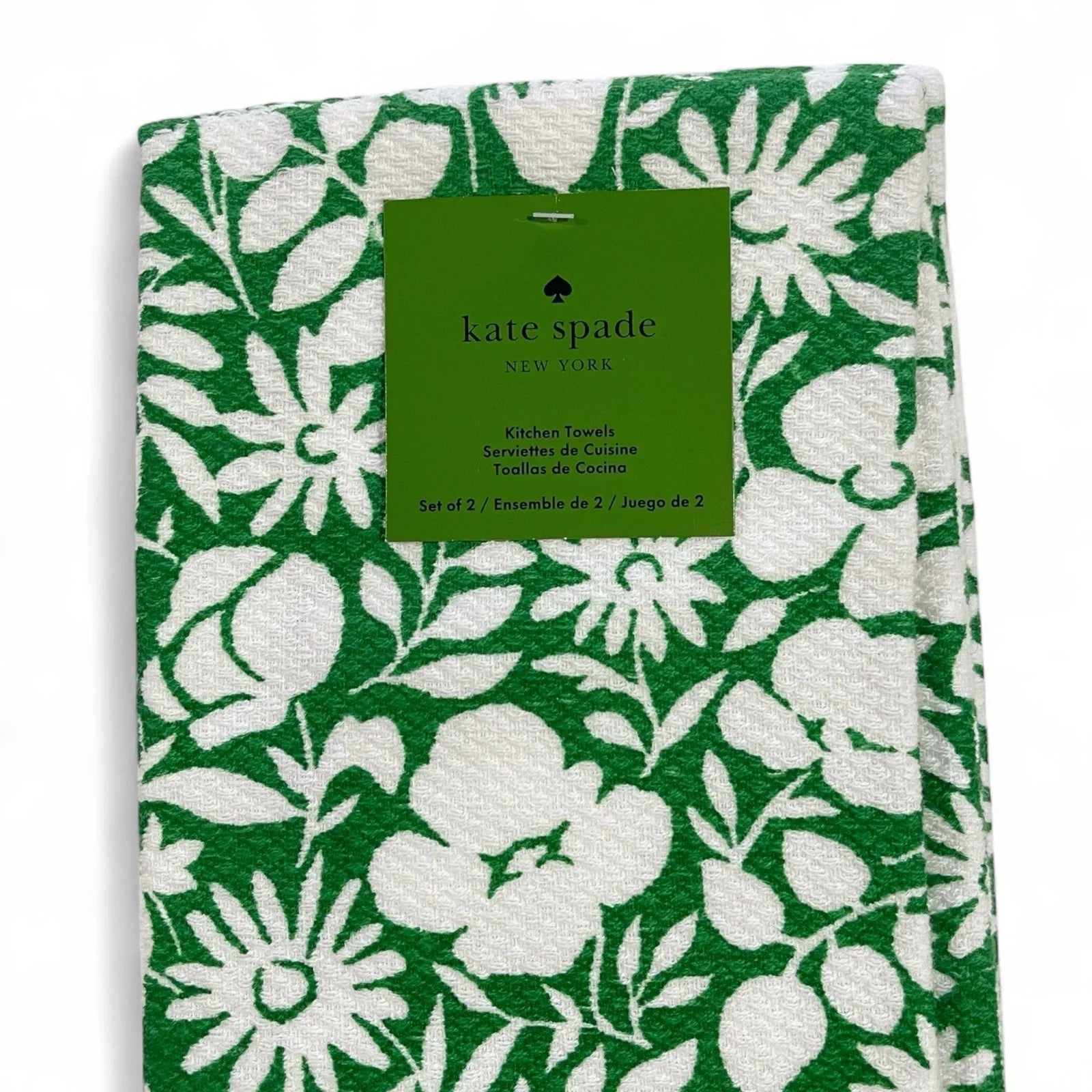 Kate Spade Kitchen Dish Towels – 2-Pack Floral Design - Trendiez U ♥