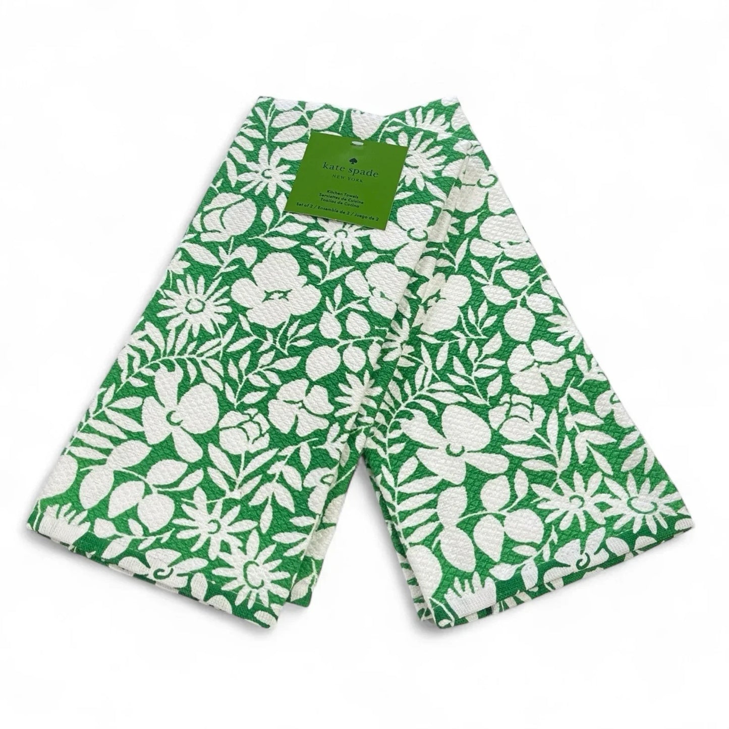 Kate Spade Kitchen Dish Towels – 2-Pack Floral Design - Trendiez U ♥