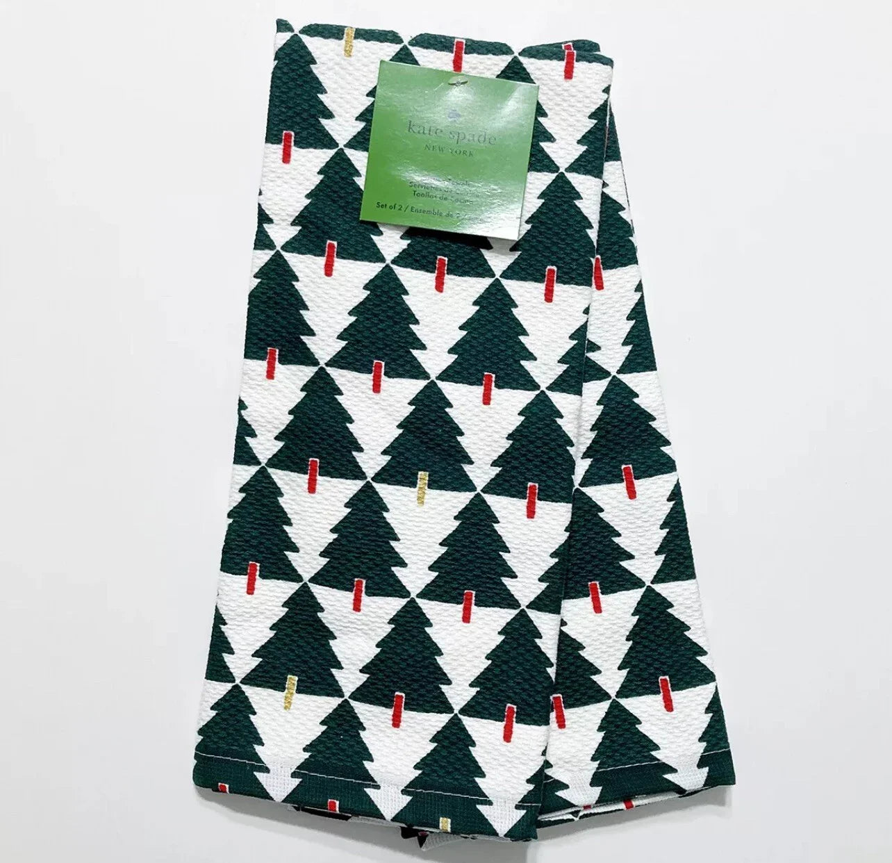 Kate Spade Spruce Street Cotton Kitchen Towel Set - Trendiez U ♥