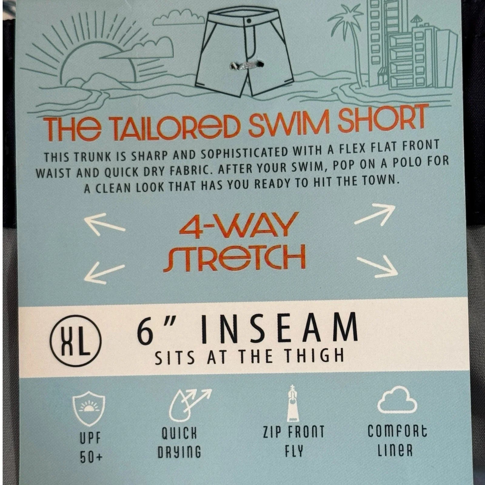 Laguna Men’s Activewear Set – Swim Shorts & Polo, Fish Print XL - Trendiez U ♥