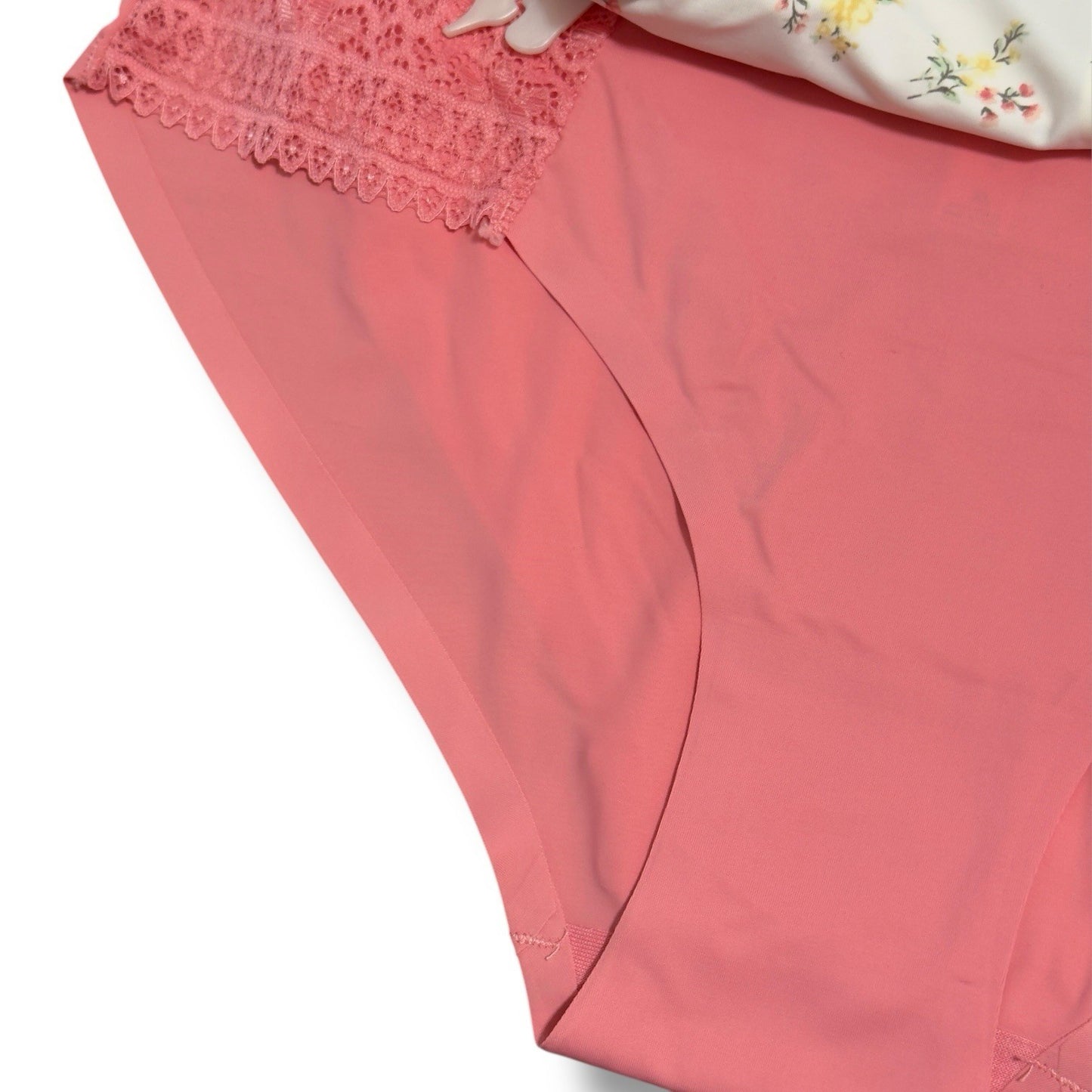 Laura Ashley Women’s Lace Panties – 5-Pair Floral Nylon Blend, Size Large - Trendiez U ♥