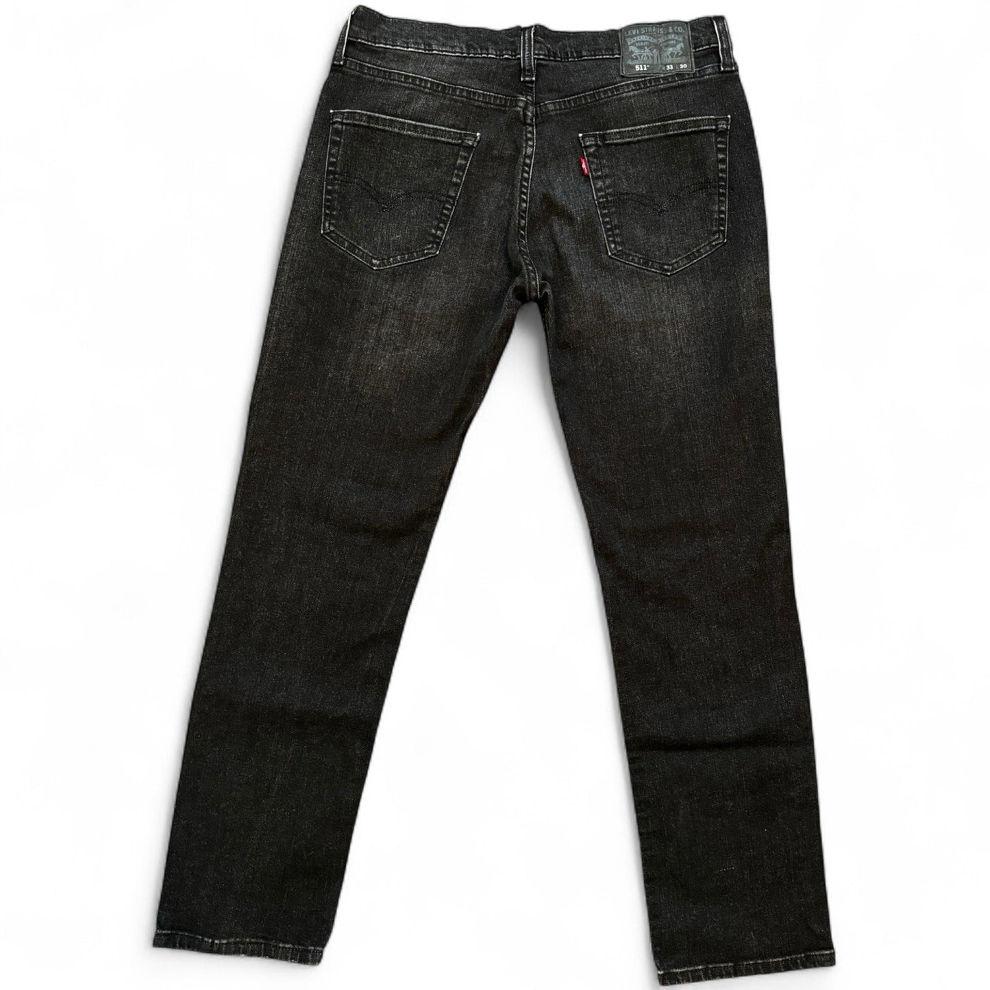 Levi’s 511 Men’s Slim Fit Jeans – Black Stretch Denim, 33x30 - Trendiez U ♥