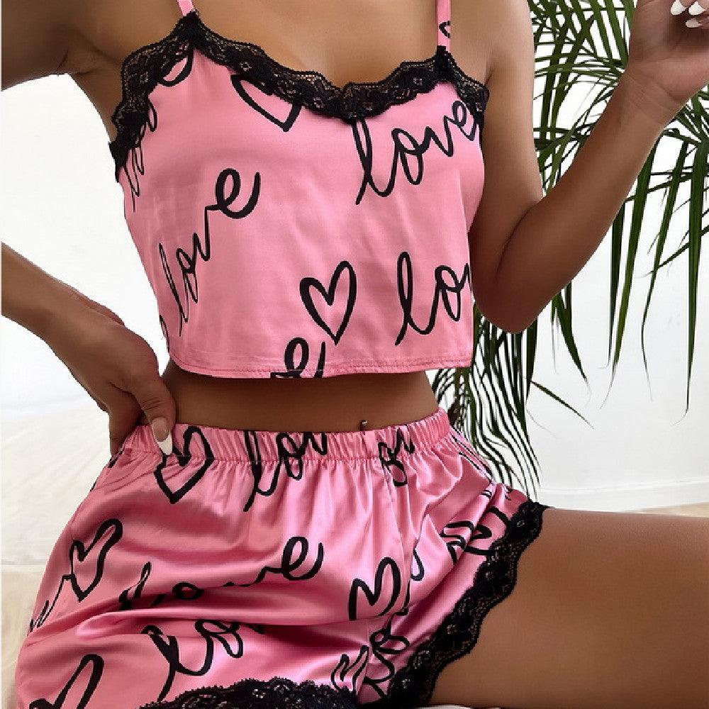 Love Cami & Shorts Sleep Set - Trendiez U ♥