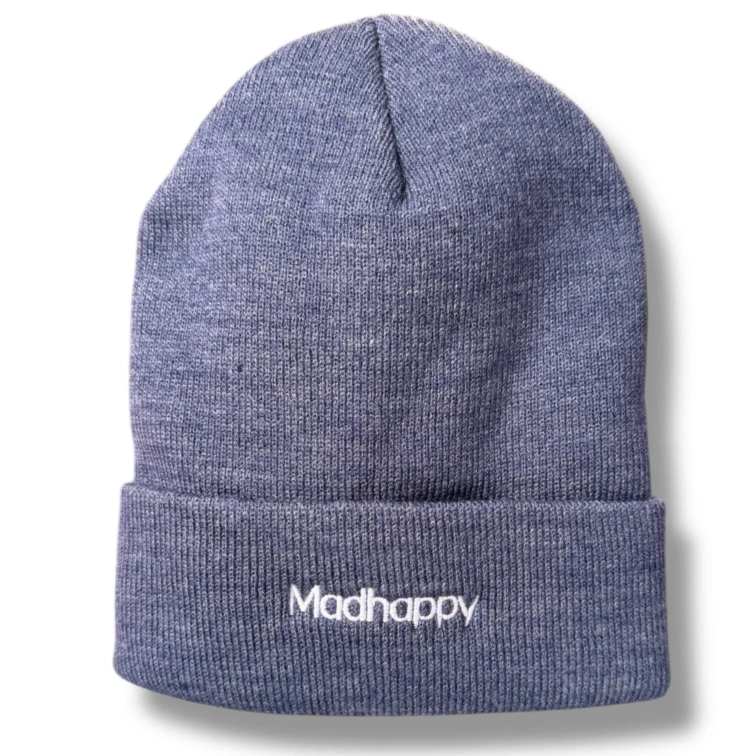 Madhappy Beanie Hat – Denim Heather Blue, One Size - Trendiez U ♥