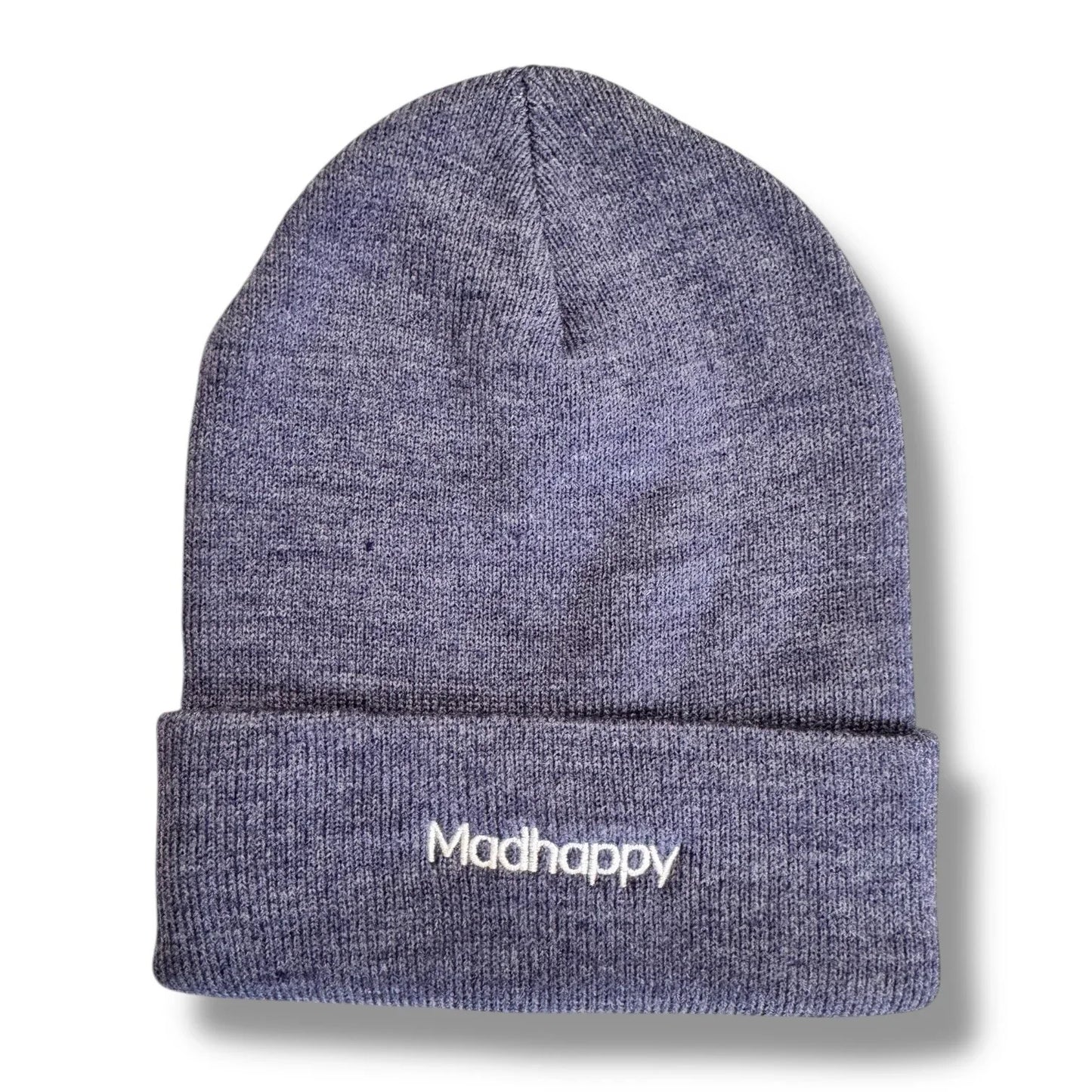 Madhappy Beanie Hat – Denim Heather Blue, One Size - Trendiez U ♥