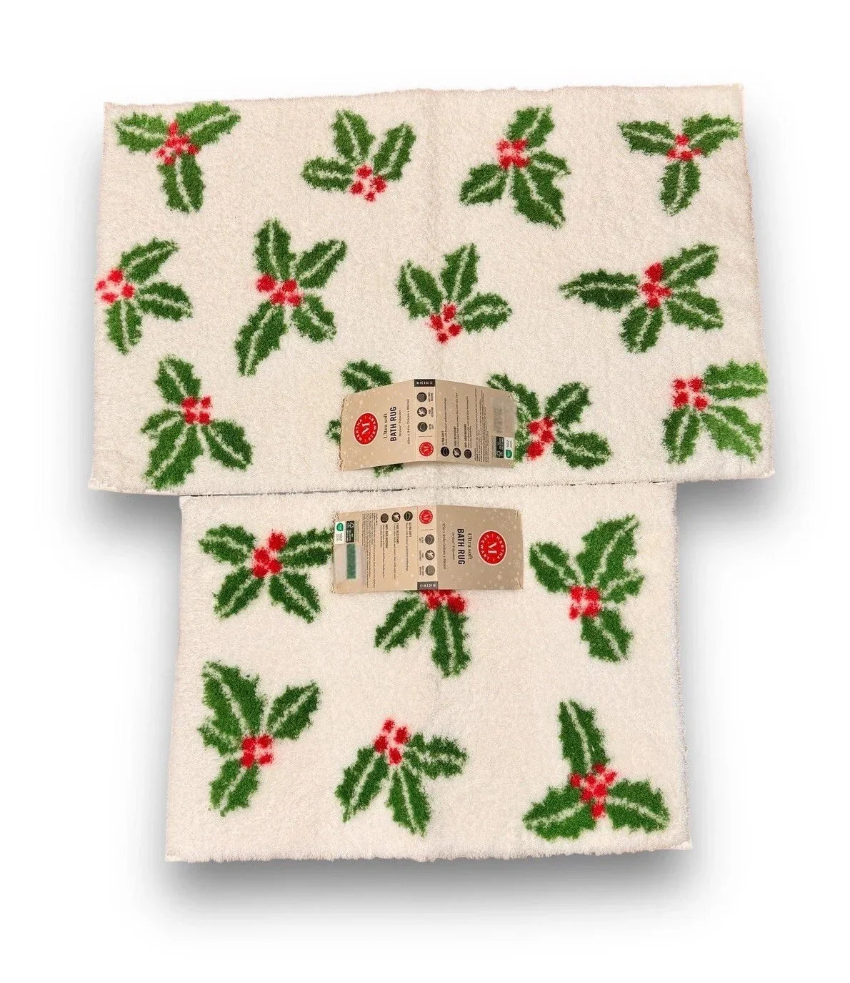 Martha Stewart Christmas Bathroom Mat Set – 2 Piece Anti-Skid - Trendiez U ♥