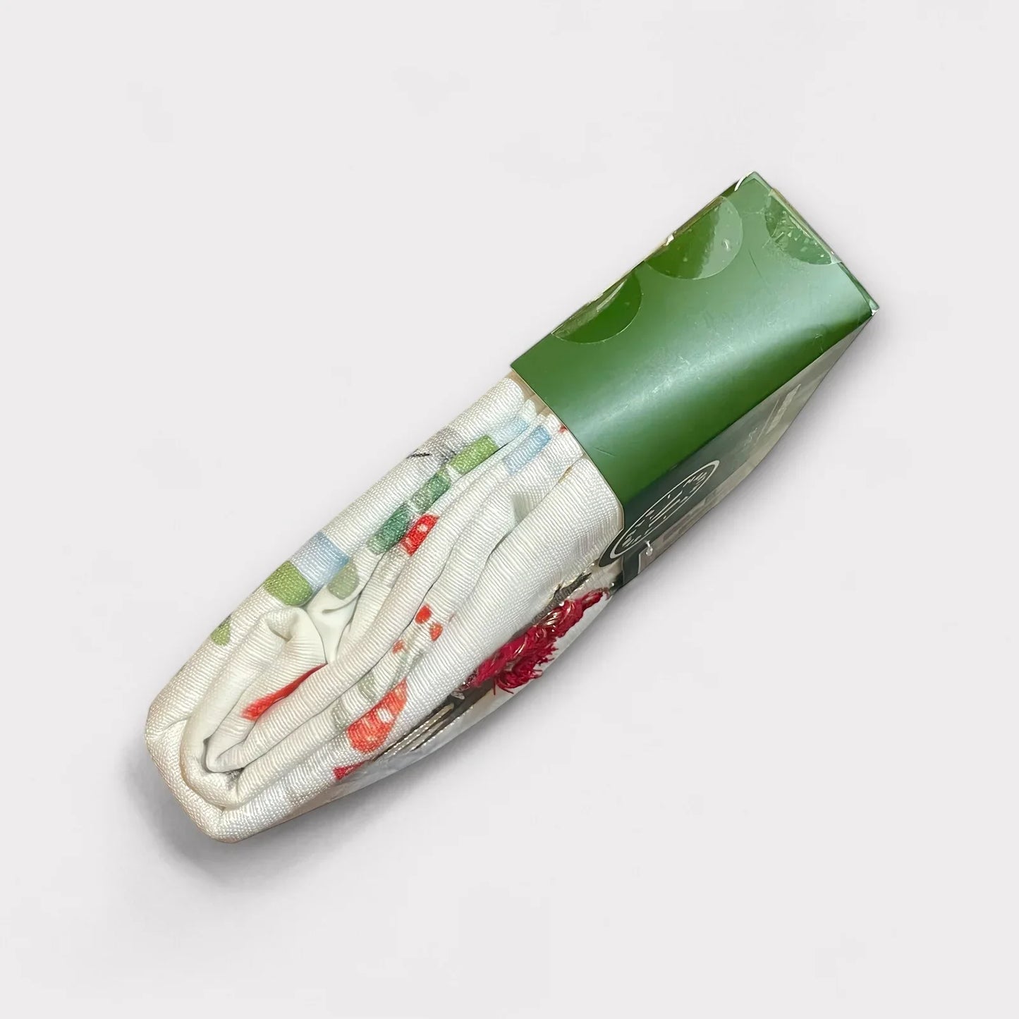 Martha Stewart Embroidered Holiday Bear Santa Heavy Fabric Shower Curtain 72x72 - Trendiez U ♥