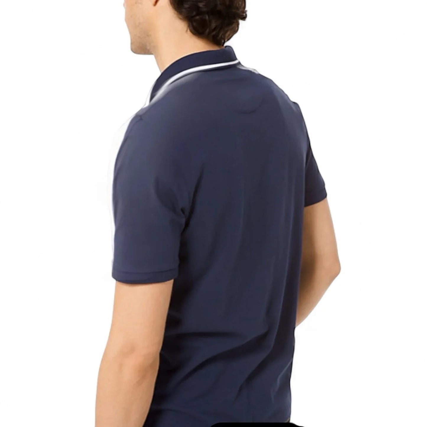 Michael Kors Men’s Polo Shirt – Navy Blue Short Sleeve - Trendiez U ♥
