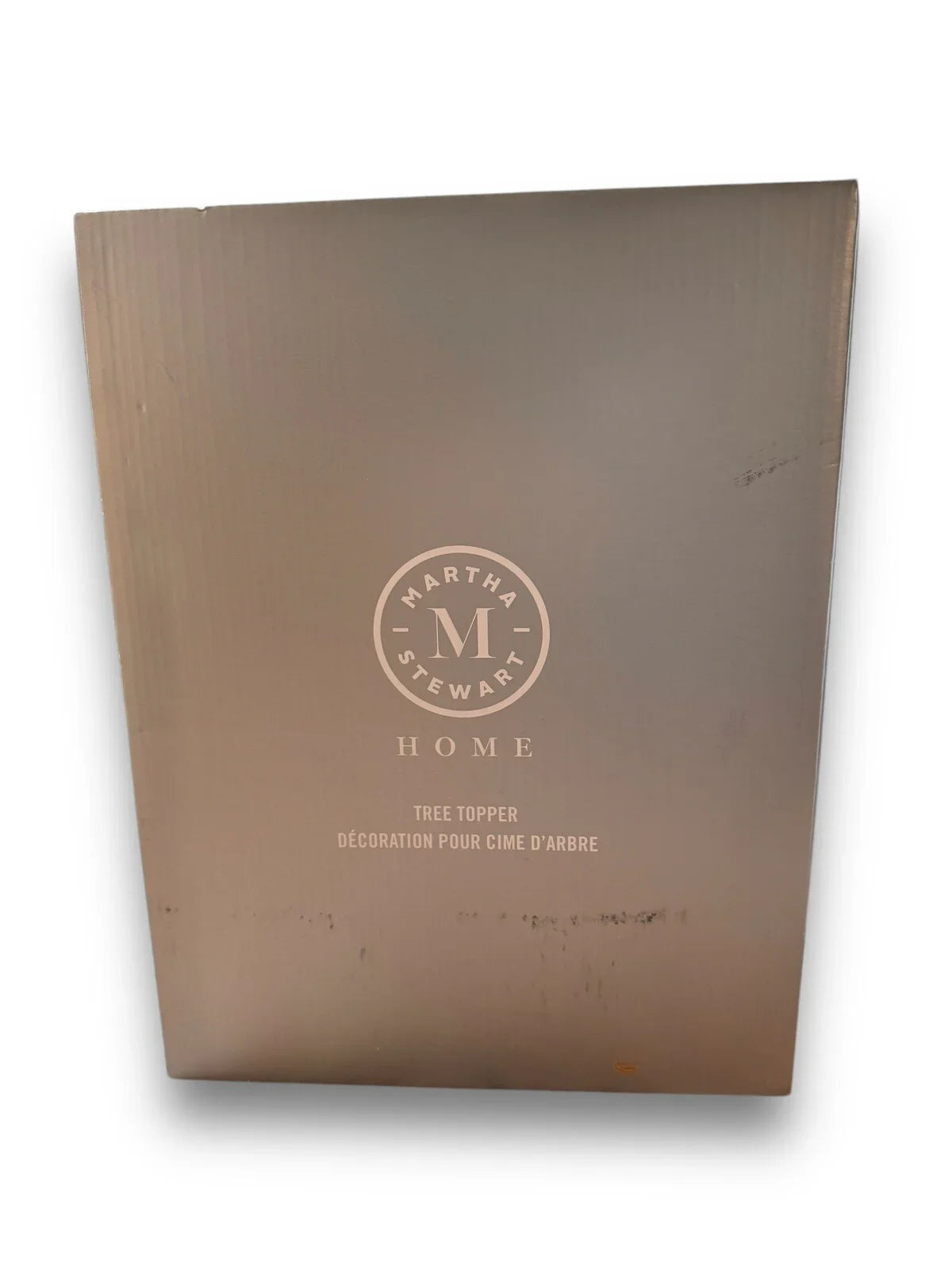 Mirrored Star Christmas Tree Topper Silver Reflective Holiday Martha Stewart - Trendiez U ♥