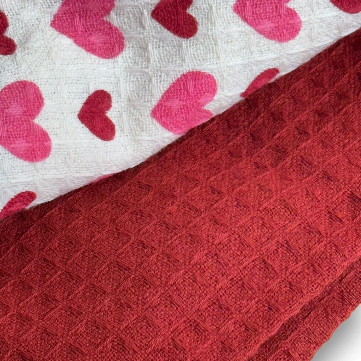 Nicole Miller Kitchen Towels - Set of 3 - Heart Embroidery - Trendiez U ♥