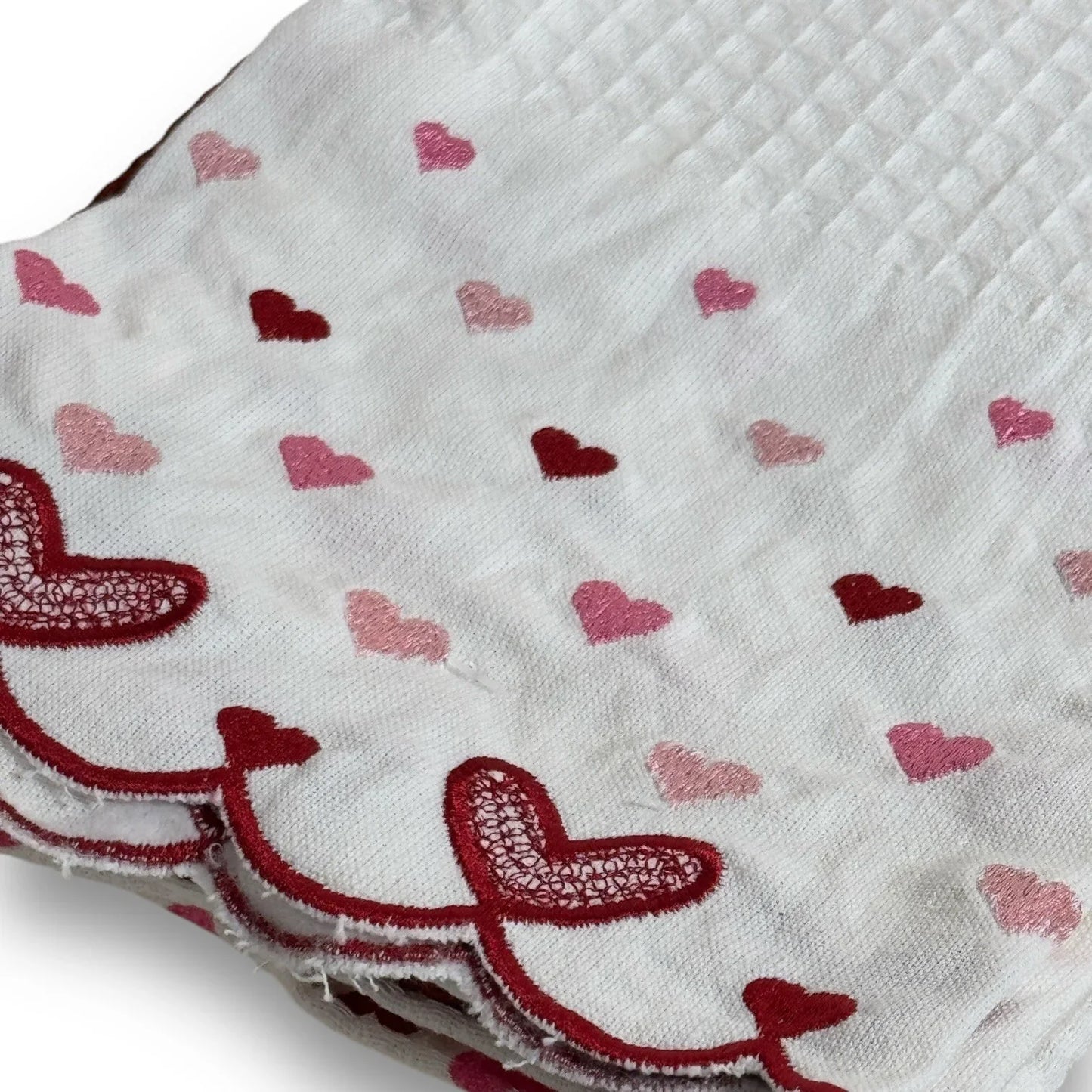 Nicole Miller Kitchen Towels - Set of 3 - Heart Embroidery - Trendiez U ♥