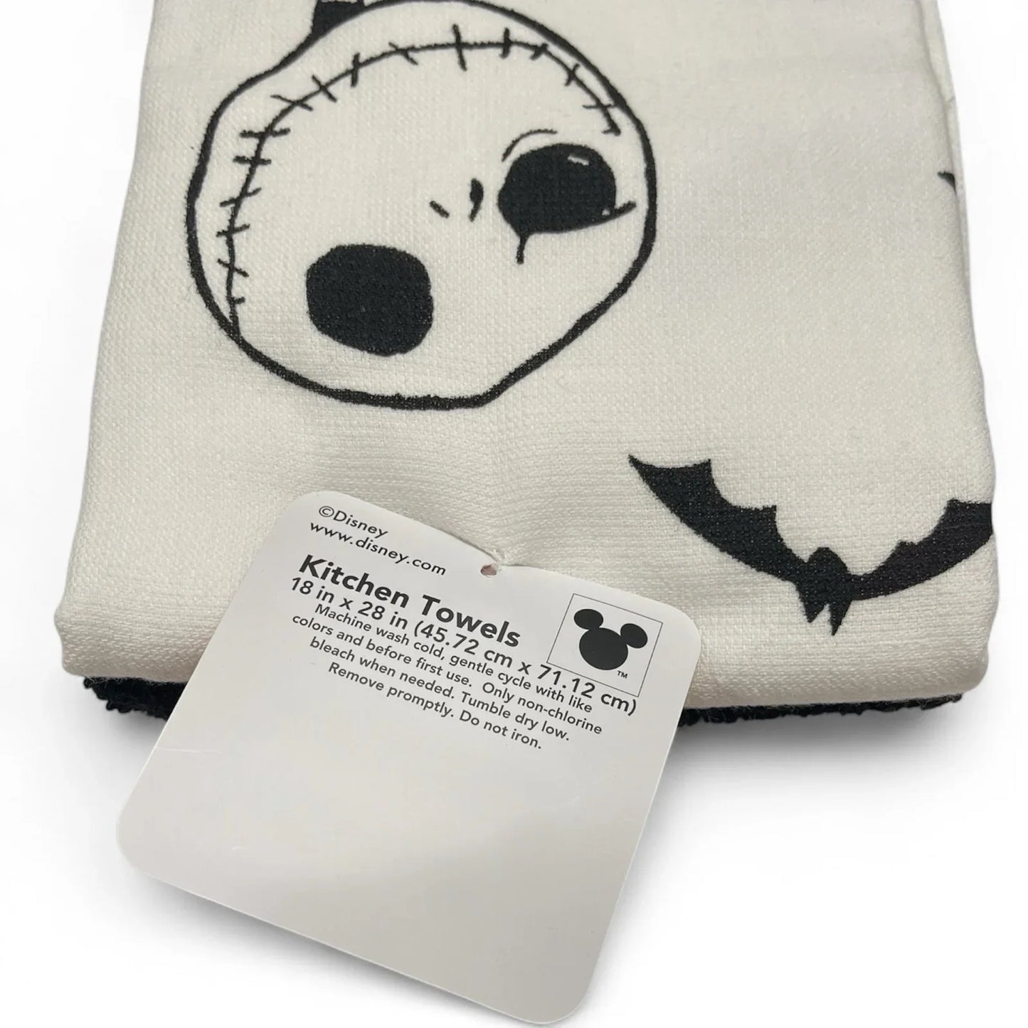 Nightmare Before Christmas Jack & Sally Halloween 3pc Kitchen Towel Set - Trendiez U ♥