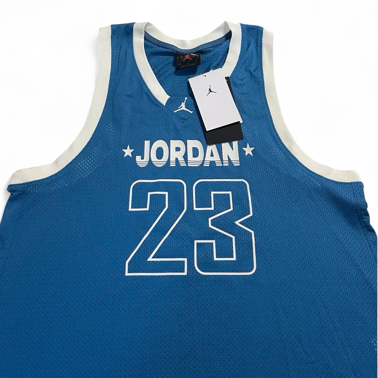 Nike Air Jordan 23 Women’s Jersey – Blue/White, Size M - Trendiez U ♥