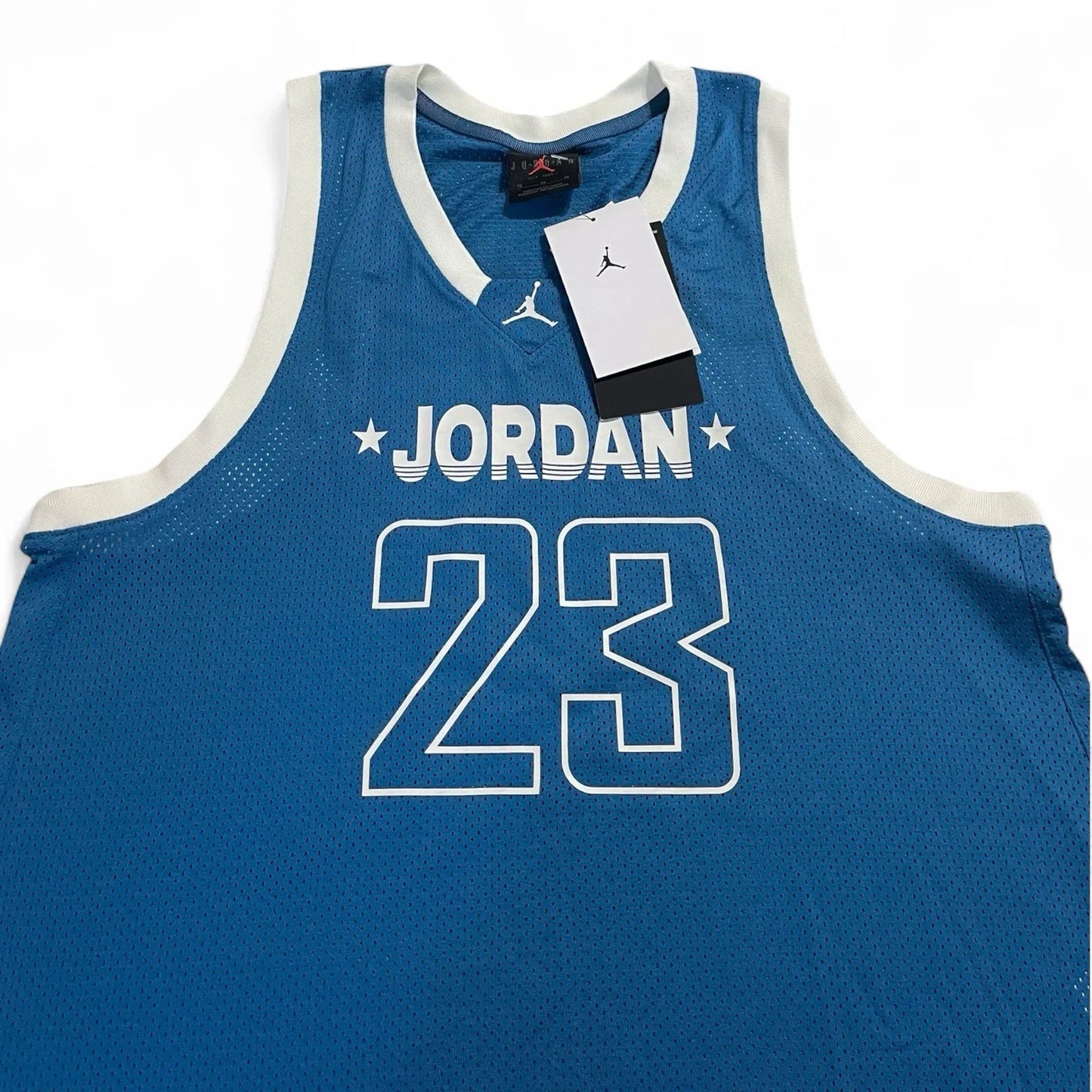 Nike Air Jordan 23 Women’s Jersey – Blue/White, Size M - Trendiez U ♥