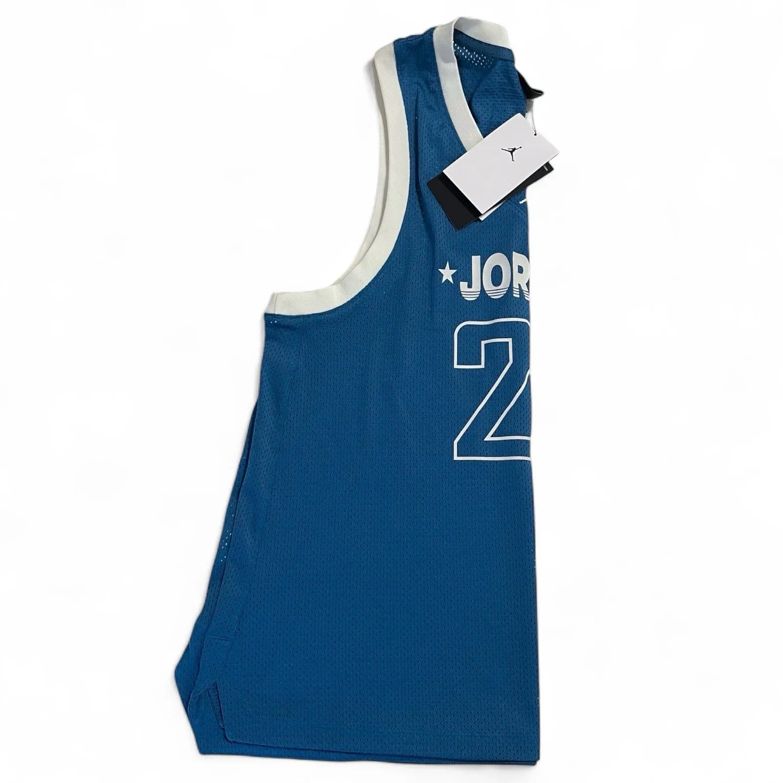 Nike Air Jordan 23 Women’s Jersey – Blue/White, Size M - Trendiez U ♥