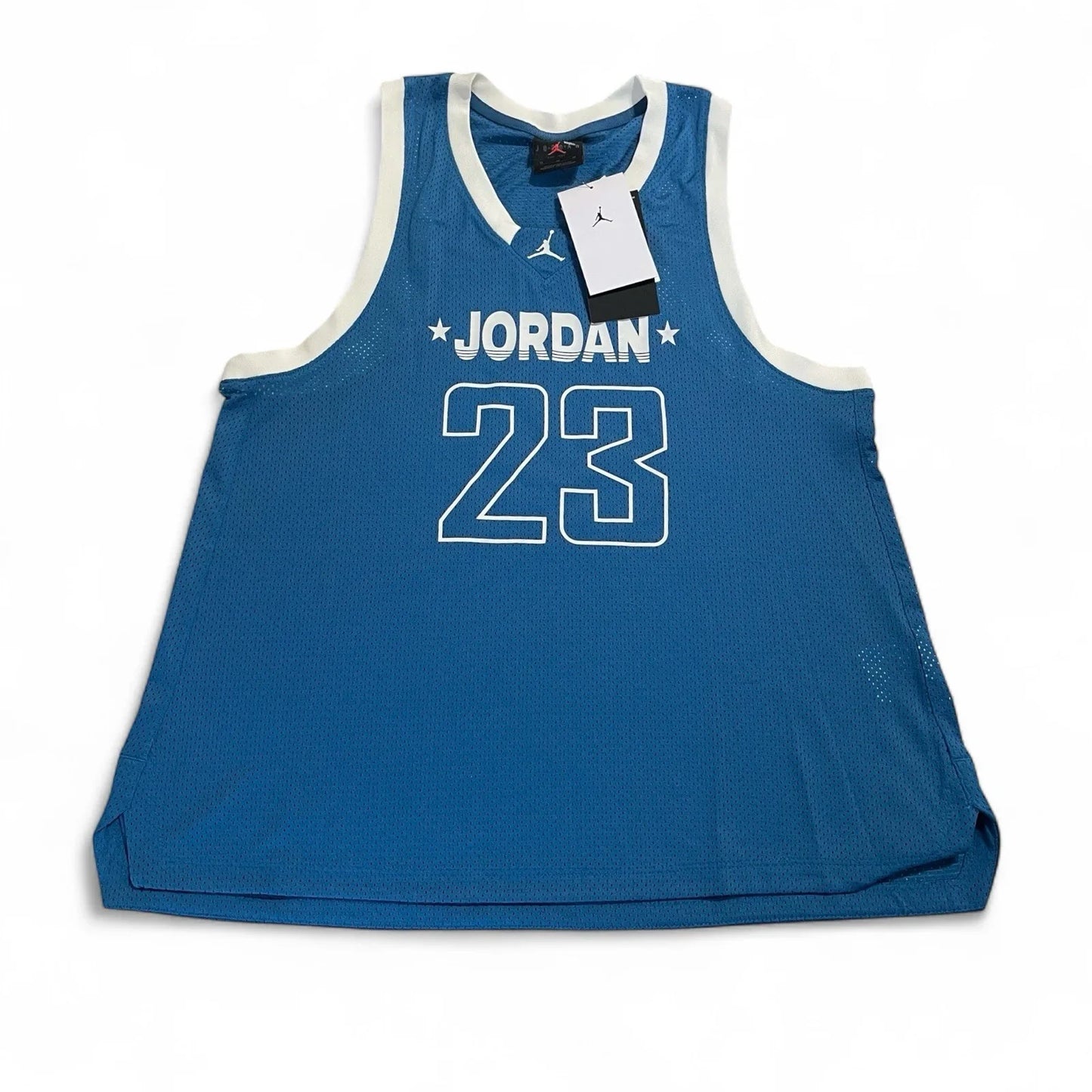 Nike Air Jordan 23 Women’s Jersey – Blue/White, Size M - Trendiez U ♥