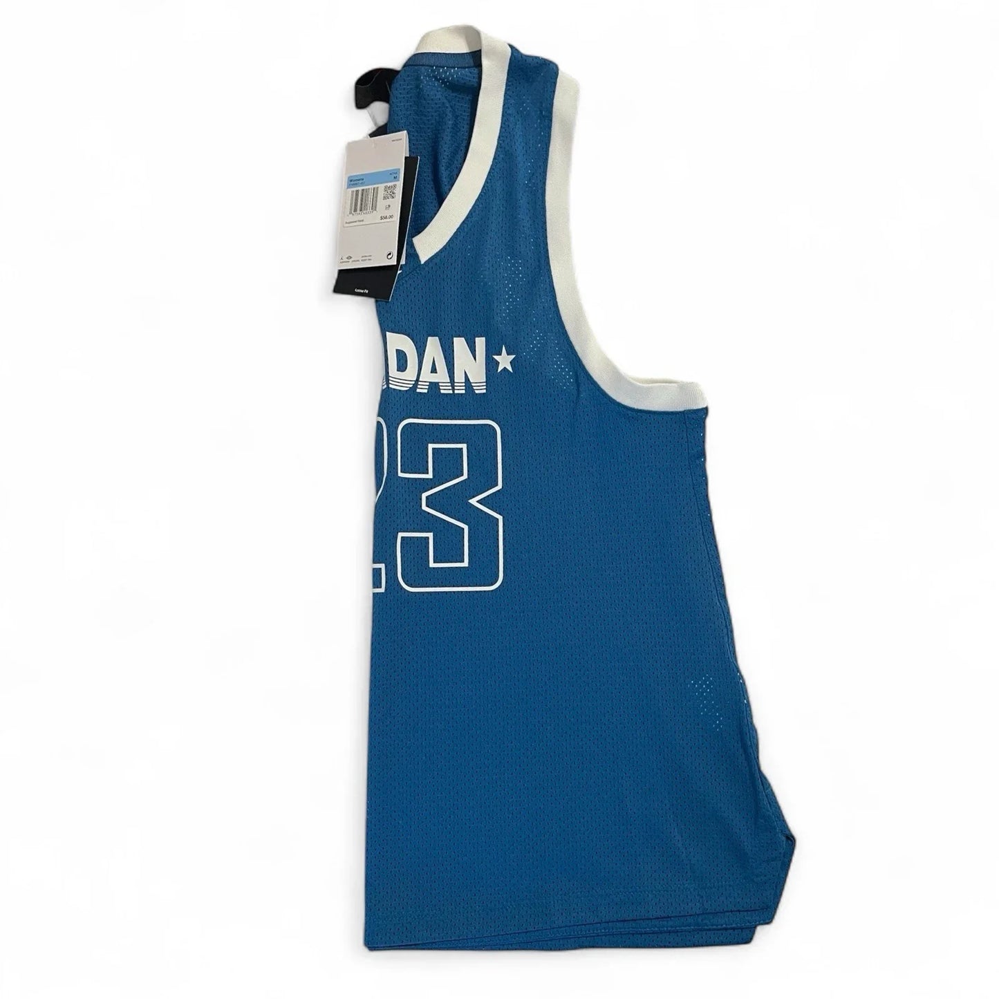 Nike Air Jordan 23 Women’s Jersey – Blue/White, Size M - Trendiez U ♥