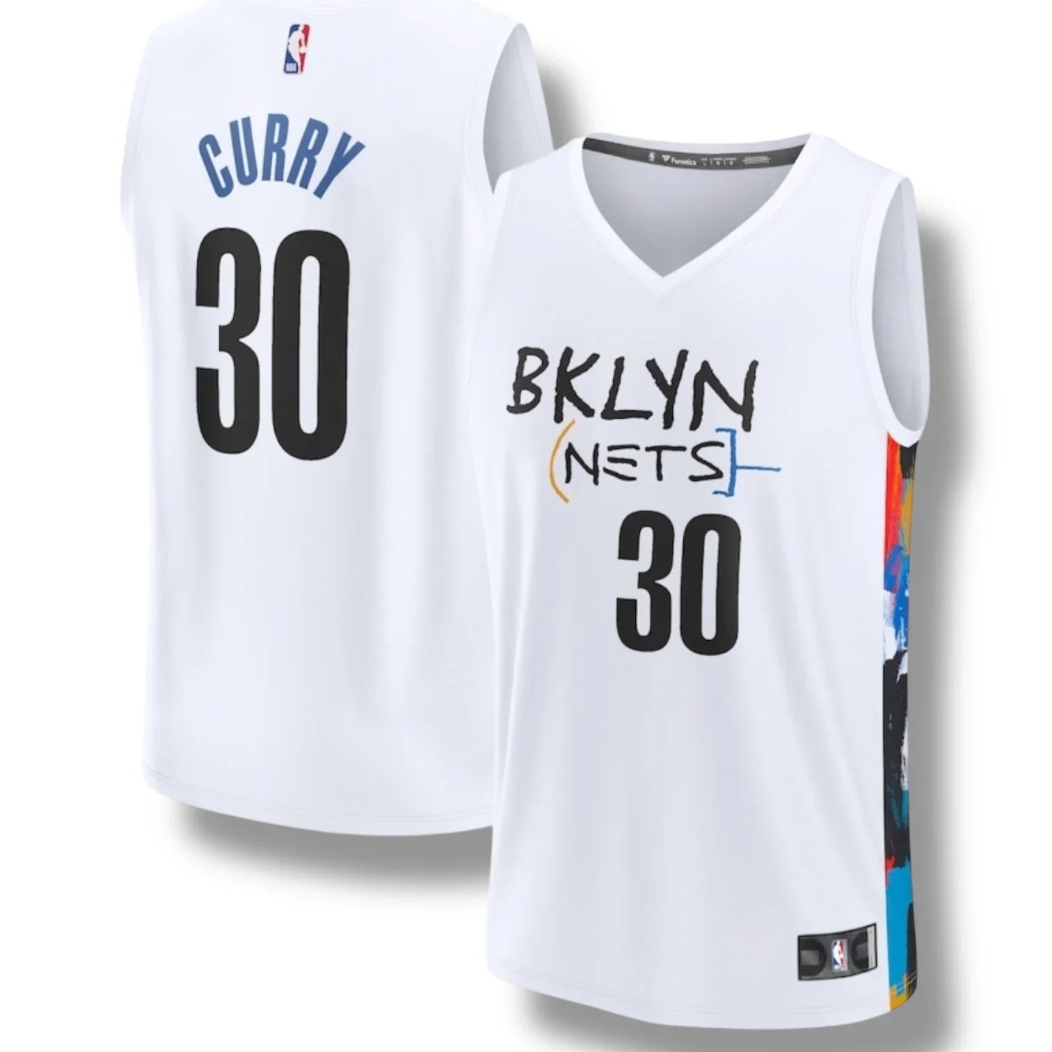 Nike Brooklyn Nets Seth Curry Fanatics White Fastbreak Jersey 3XL City Edition - Trendiez U ♥