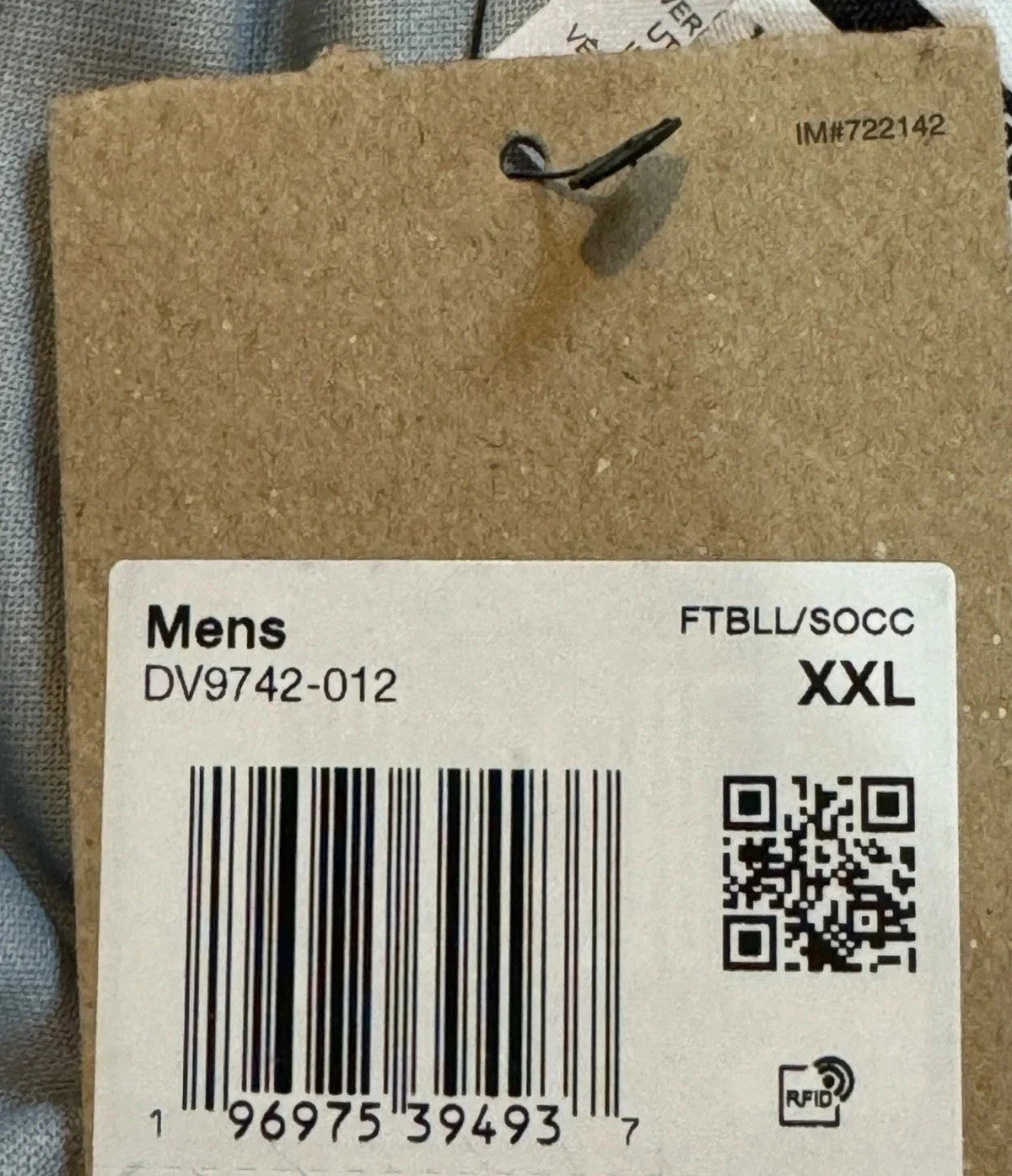 Nike Dri-FIT Men’s Shorts – 2XL Slim Fit Athletic, Gray/White/Blue (DV9742-012) - Trendiez U ♥